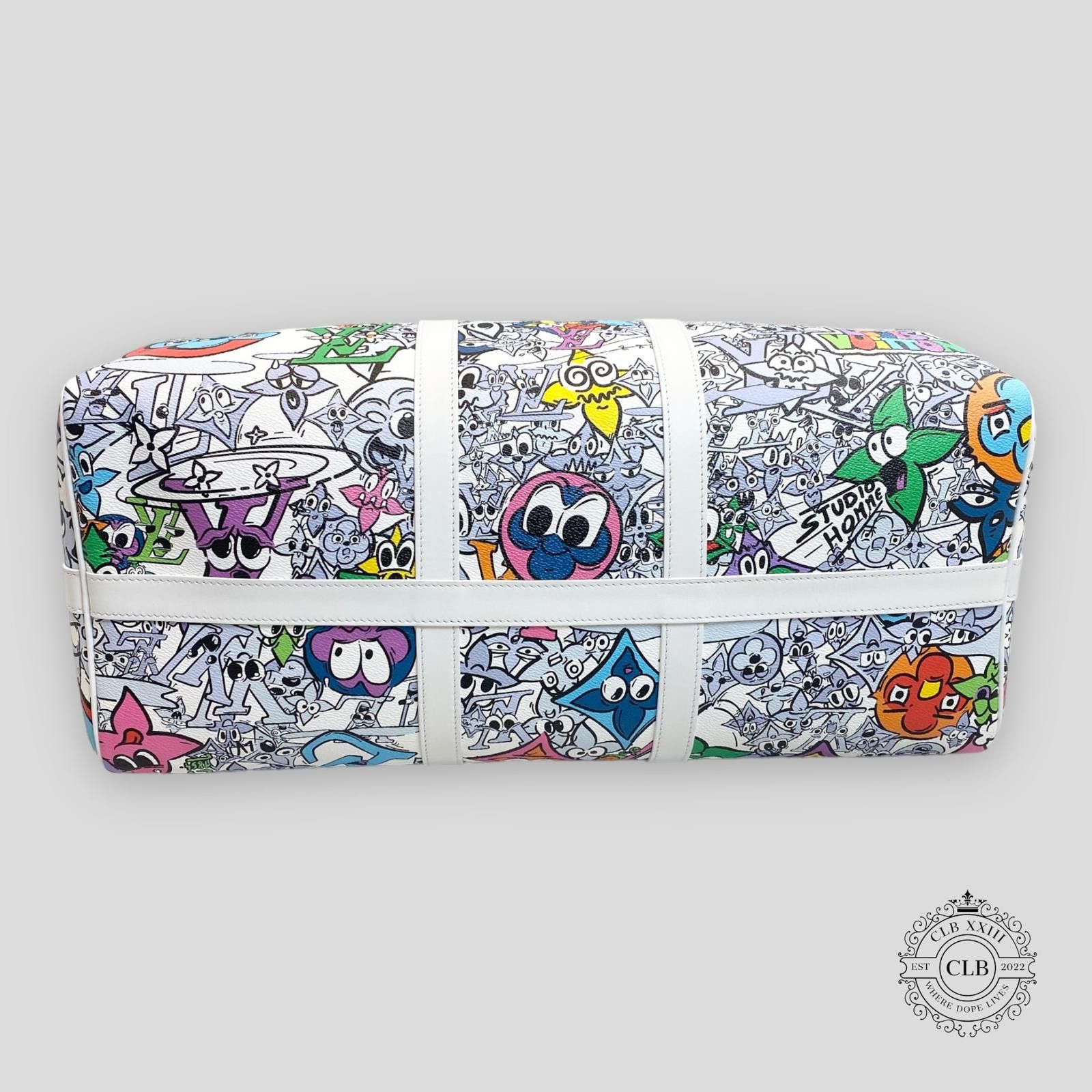 Louis Vuitton LOUIS VUITTON KEEPALL BANDOULIÈRE 50 - GRAFFITI COMICS Size ONE SIZE - 3 Thumbnail