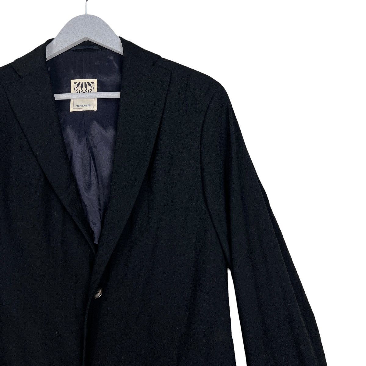 Burberry × Designer 🔥 ROBERTO MENICHETTI WOOL BLAZER CARDIGAN MADE IN ITALY Size US M / EU 48-50 / 2 - 6 Thumbnail