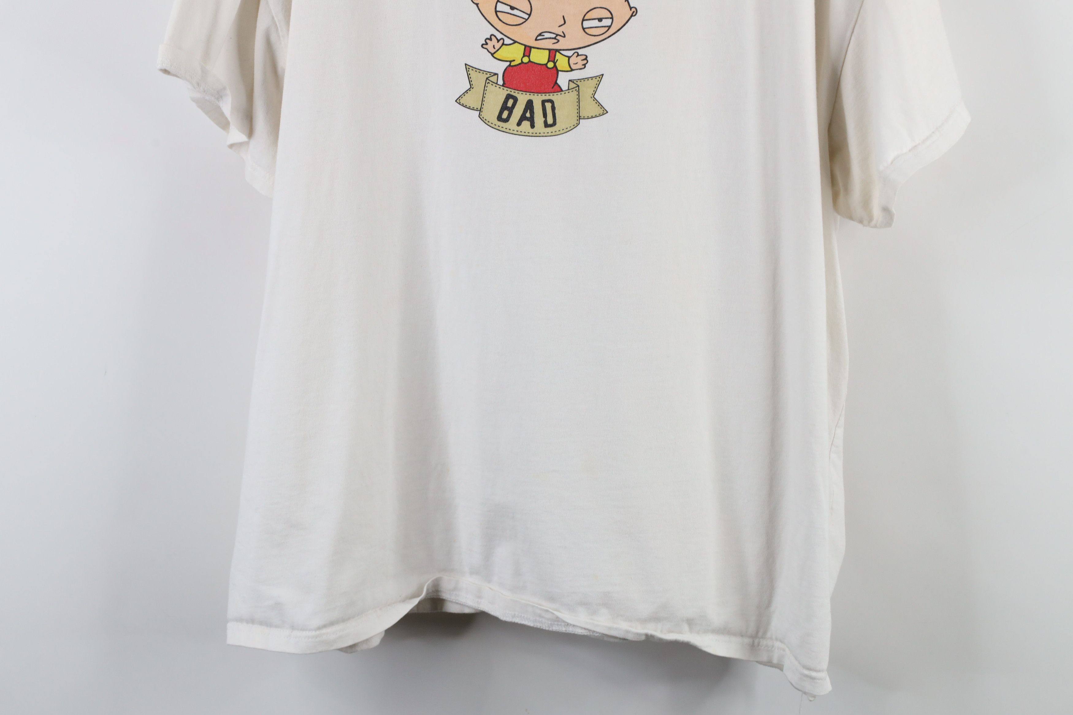 Vintage Vintage Y2K 2008 Family Guy Born To Be Bad Stewie T-Shirt Size US XXL / EU 58 / 5 - 3 Thumbnail
