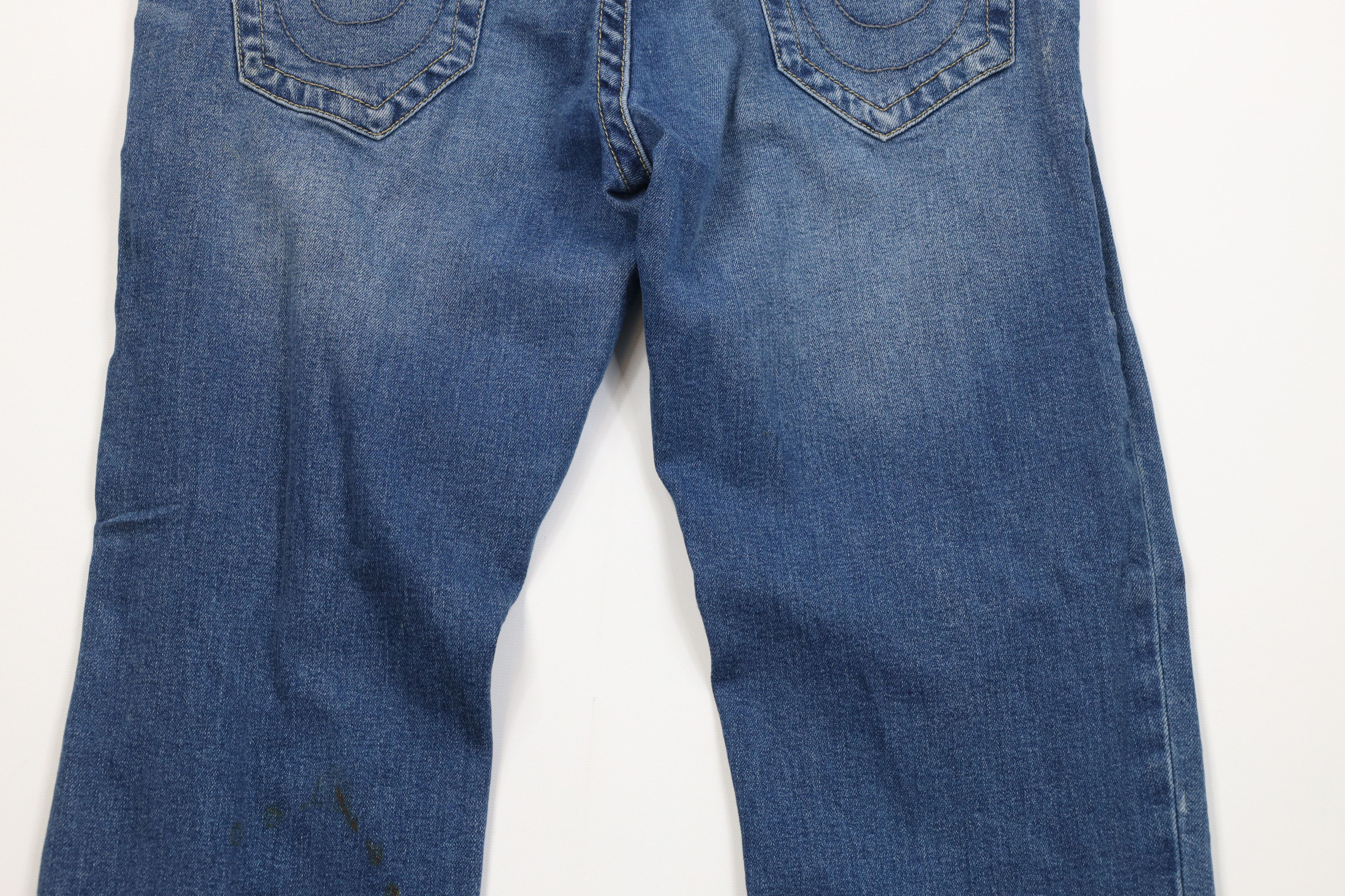 True Religion True Religion Stretch Ricky Relaxed Fit Denim Jeans Blue Size US 31 - 14 Thumbnail
