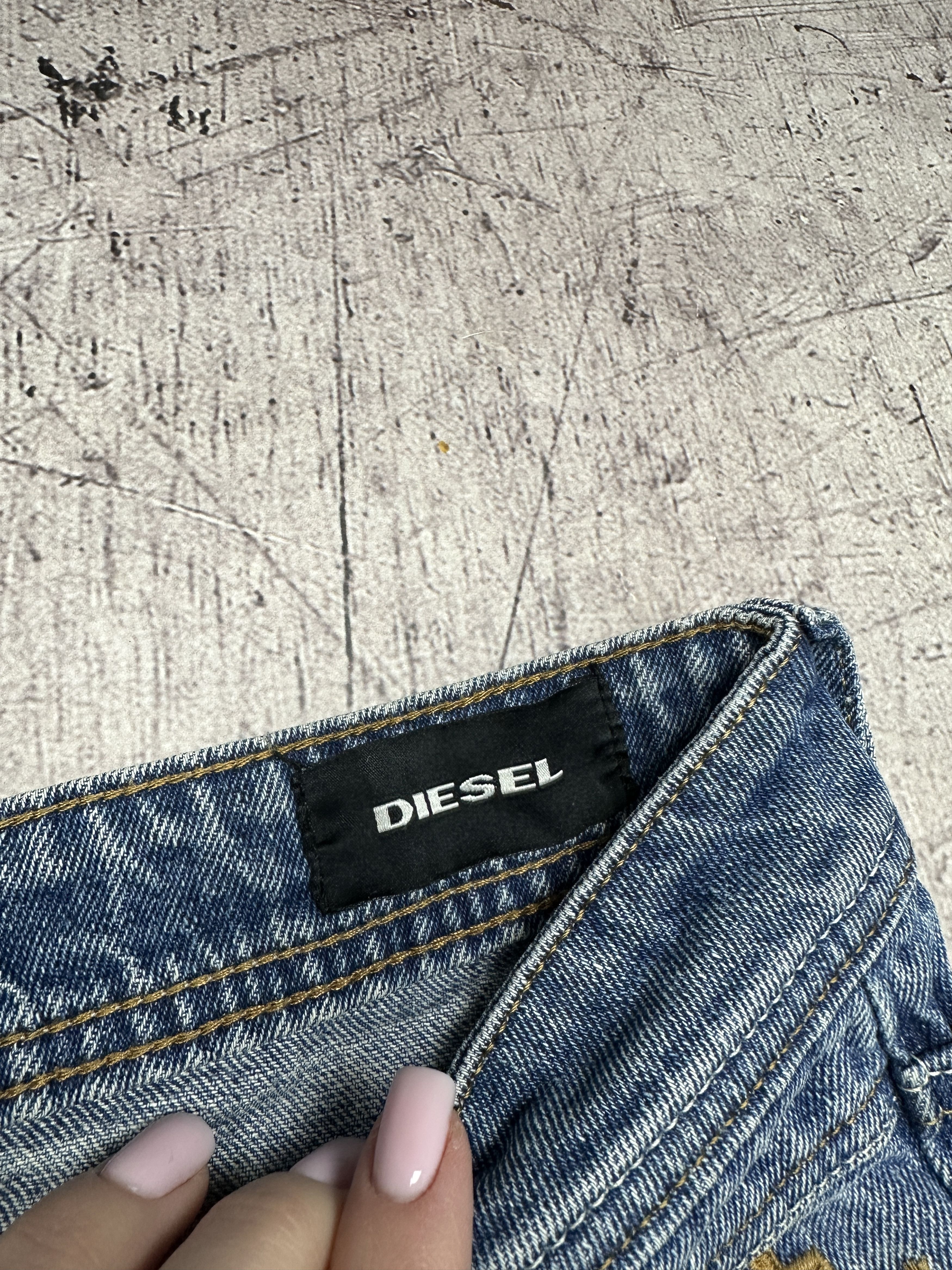 Diesel Diesel Mens Distressed Denim Pants Jeans Size US 32 / EU 48 - 9 Thumbnail