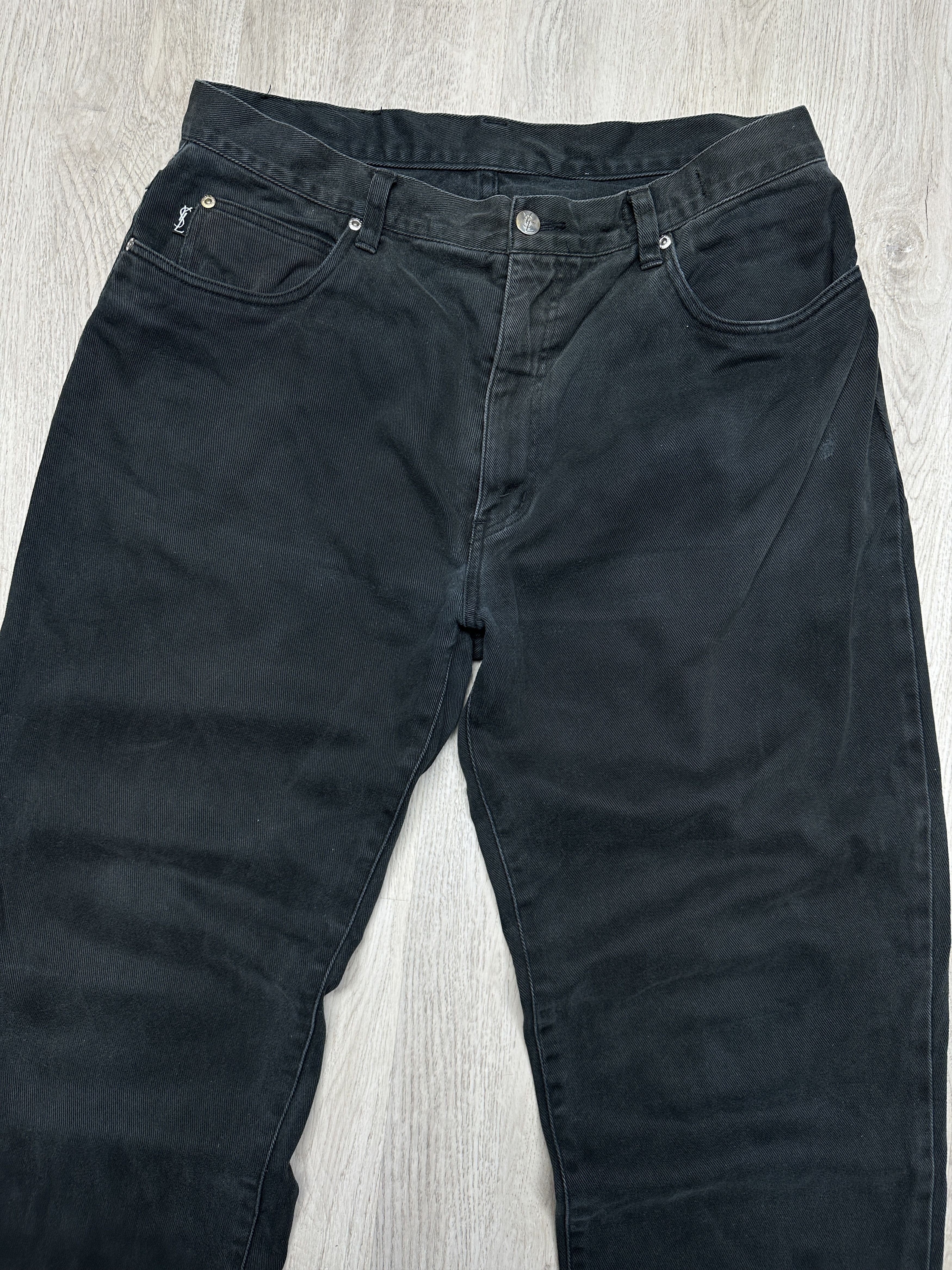 Yves Saint Laurent Yves Saint Laurent YSL 90s Vintage Mens Denim Pants Jeans Size US 36 / EU 52 - 6 Thumbnail