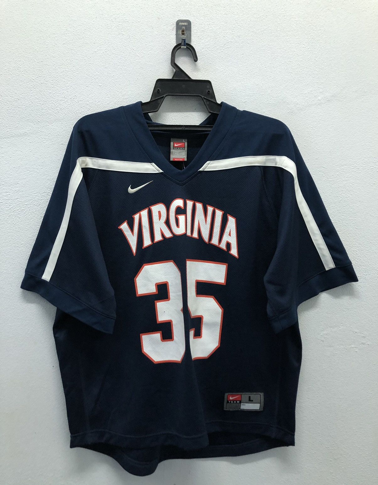 Nike Vintage Nike Team Virginia 35 Jerseys Size US L / EU 52-54 / 3 - 1 Thumbnail