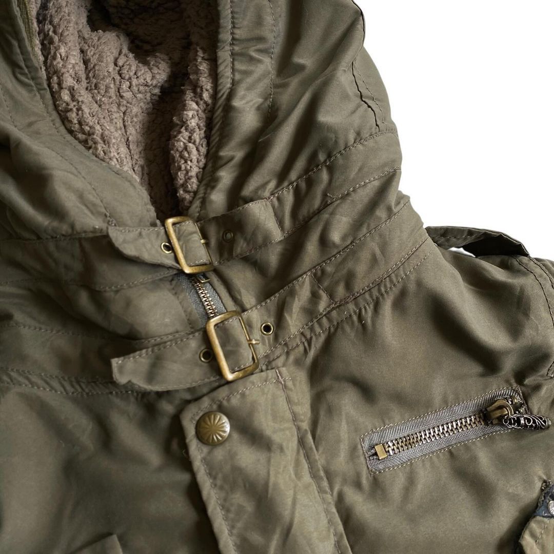 Japanese Brand Fakedelic inner sherpa multipocket hooded heavy jacket Size S / US 4 / IT 40 - 9 Thumbnail