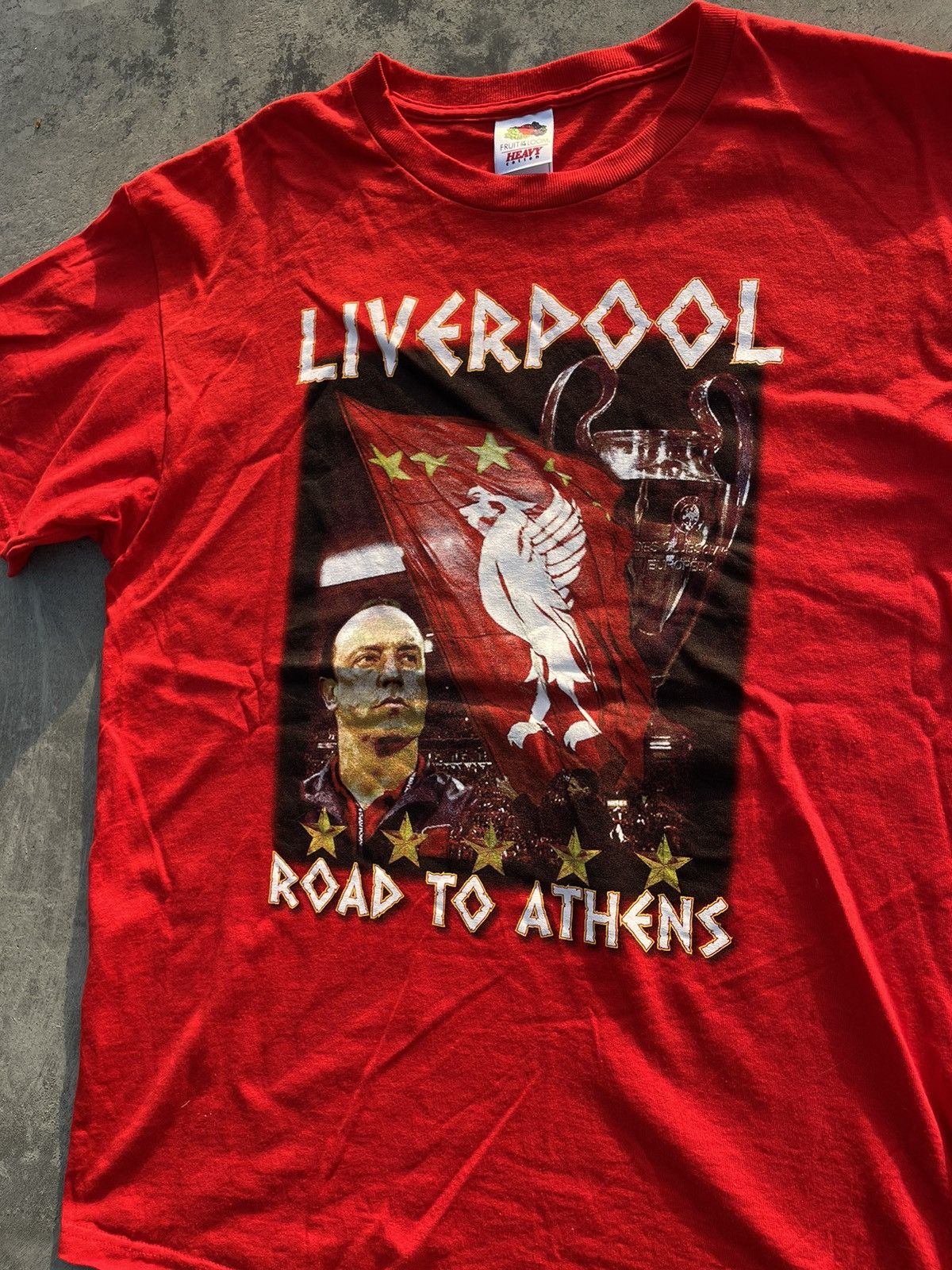 Vintage Vintage FC Liverpool 2007 UEFA Rare Soccer Jersey Y2K Size US M / EU 48-50 / 2 - 6 Thumbnail