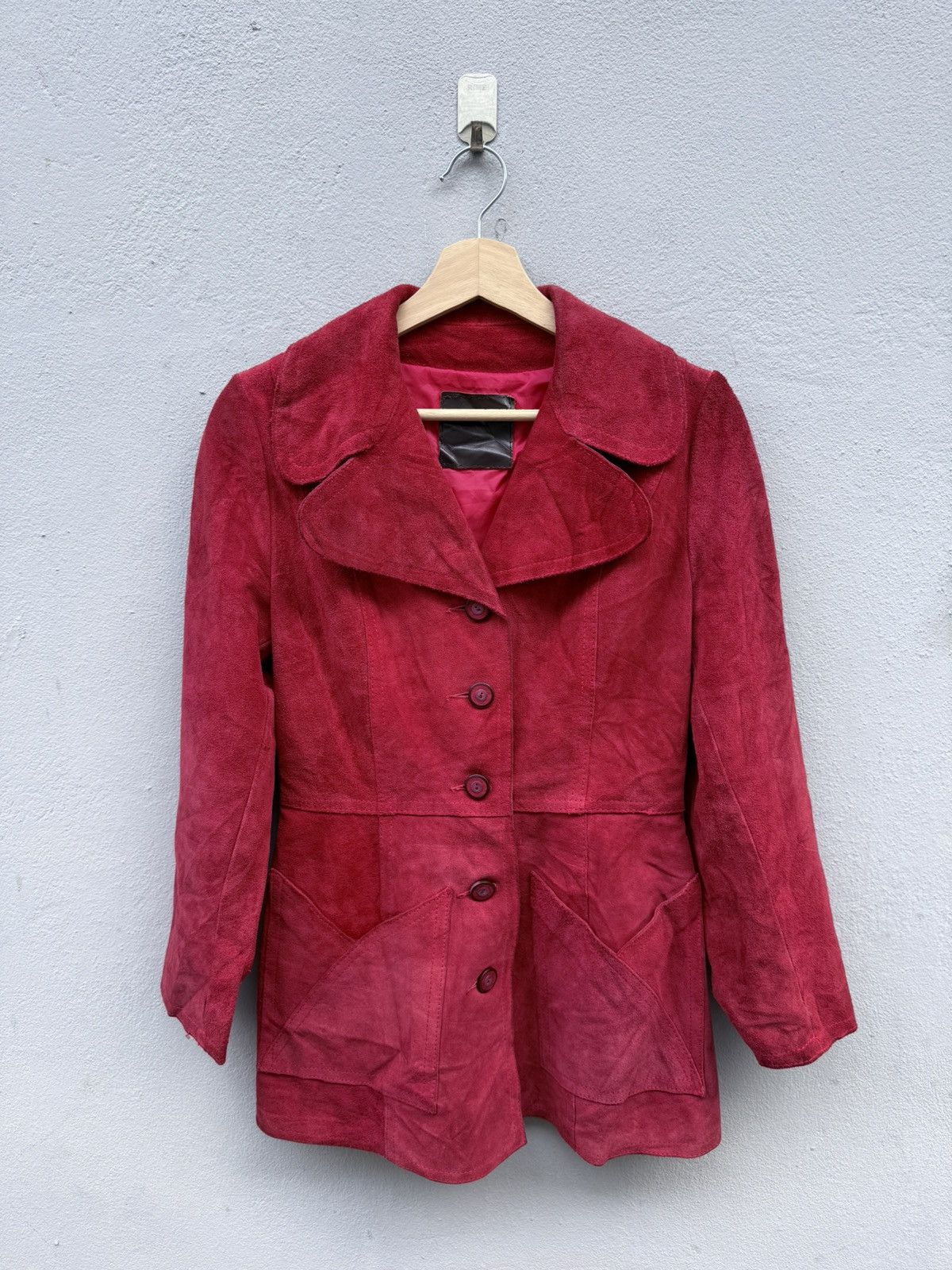 Branded Leather Vintage CAPTAIN COOK Made in Canada Leather Suede Jacket Size M / US 6-8 / IT 42-44 - 1 Thumbnail