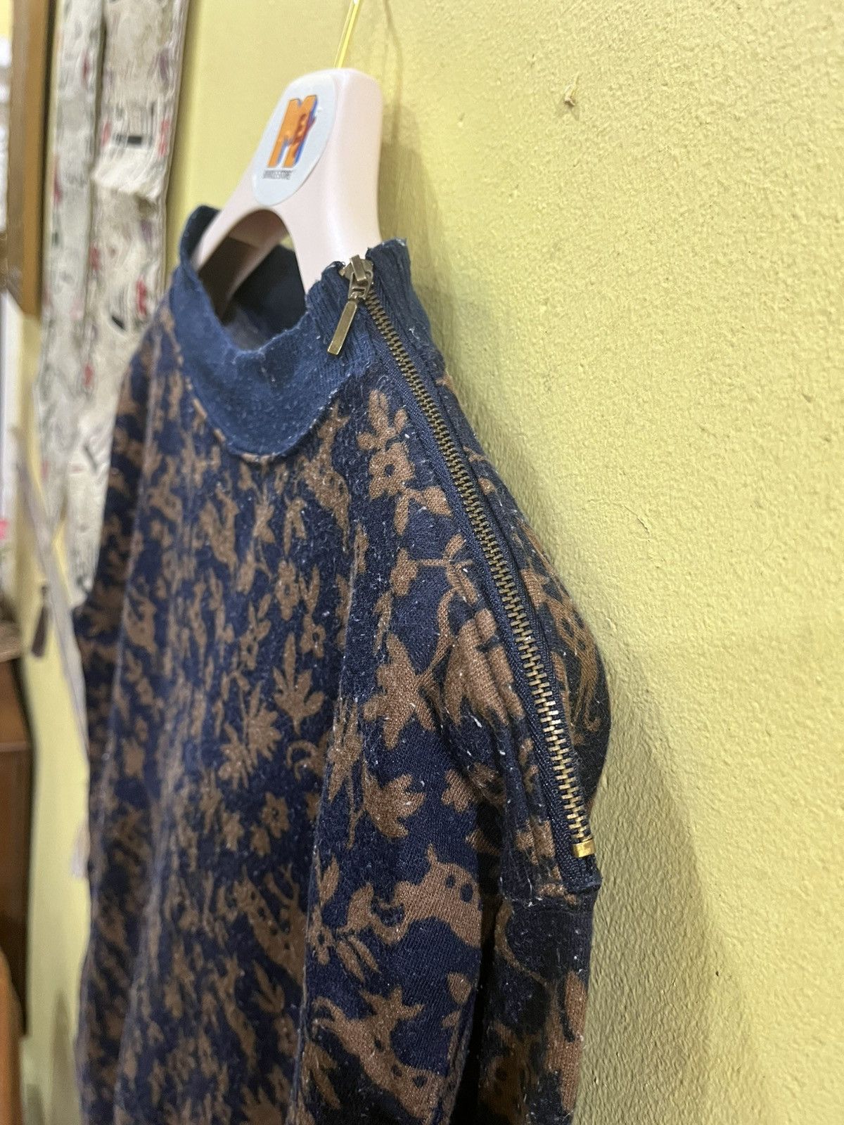 Junko Shimada junko shimada dark with a flecked, or floral print pattern Size L / US 10 / IT 46 - 4 Thumbnail