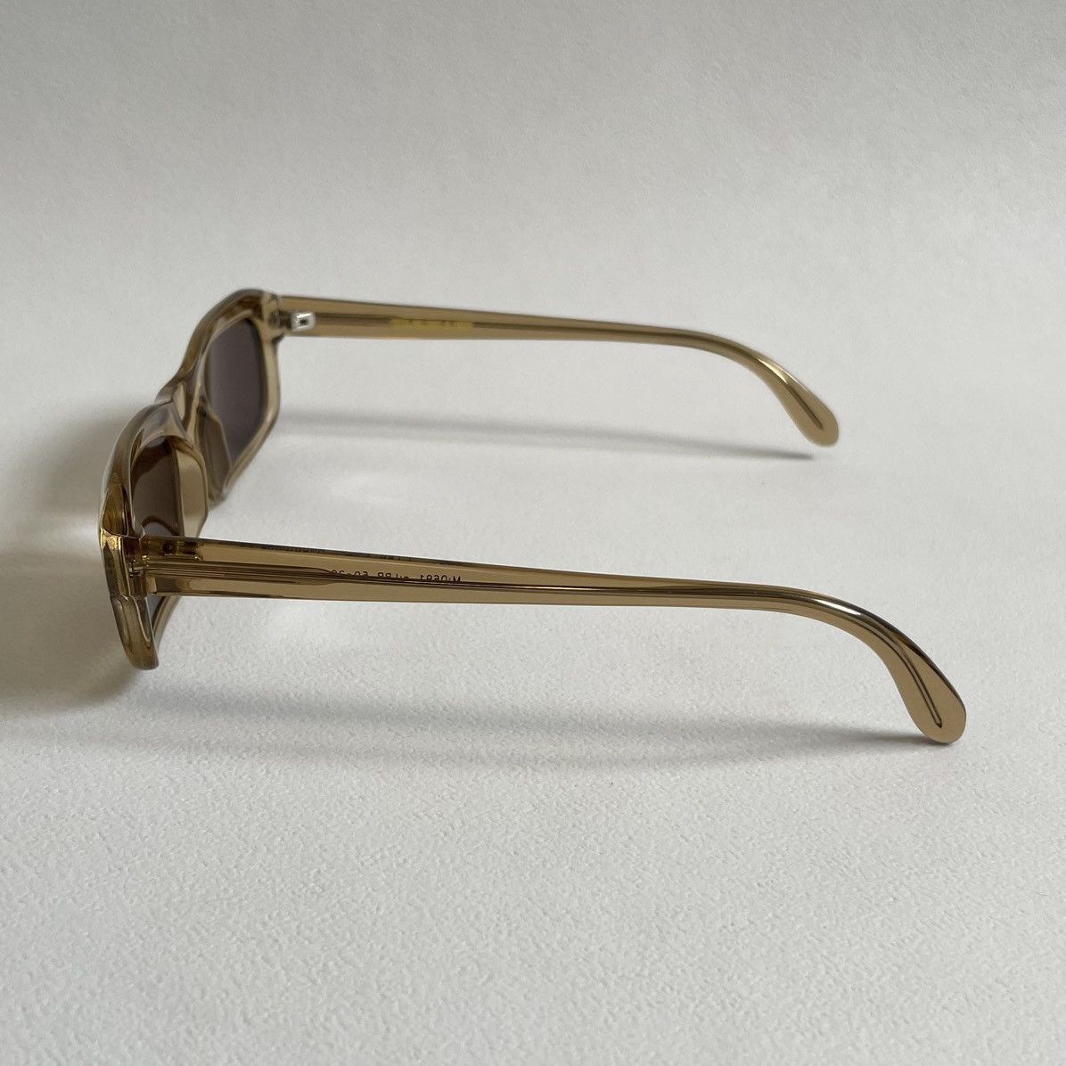 Cutler and Gross Translucent Honey Frame Vintage Sunglasses Size ONE SIZE - 6 Thumbnail