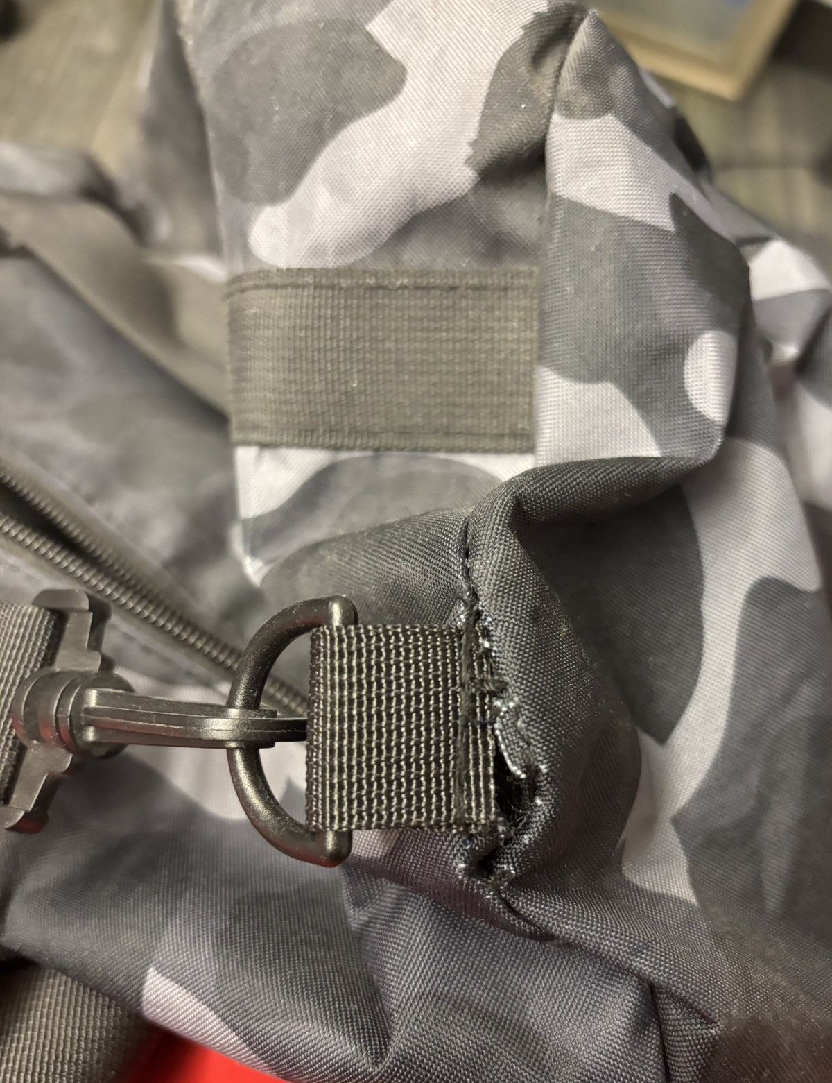 Bape BAPE 2022 Camo Duffle Bag Size ONE SIZE - 7 Thumbnail