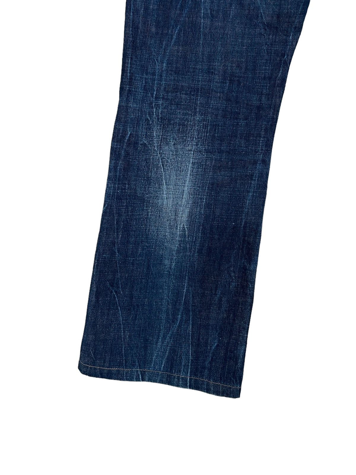 If Six Was Nine × Japanese Brand × Le Grande Bleu (L.G.B.) Vintage Japanese Brand Cloudy 72 Jeans 2000s Size US 36 / EU 52 - 9 Thumbnail