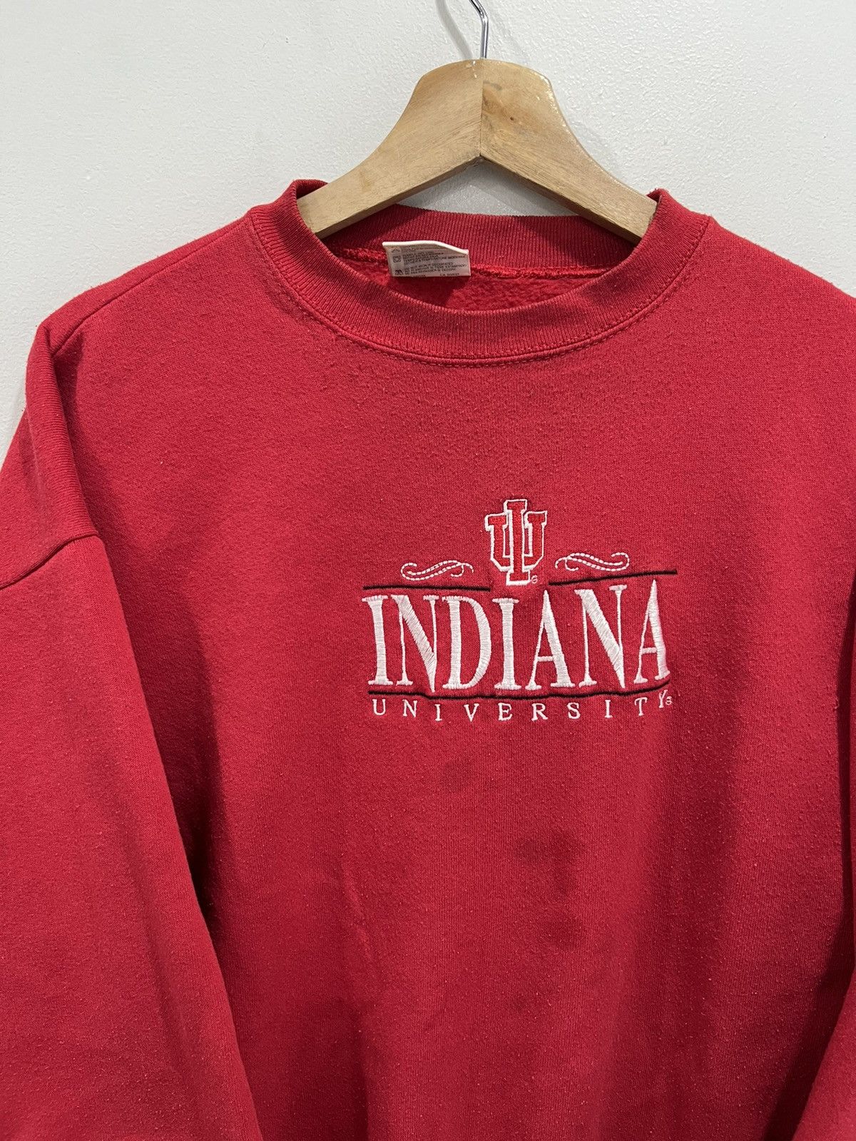 Vintage Vintage Indiana University Sweater sweatshirt Size US L / EU 52-54 / 3 - 3 Thumbnail