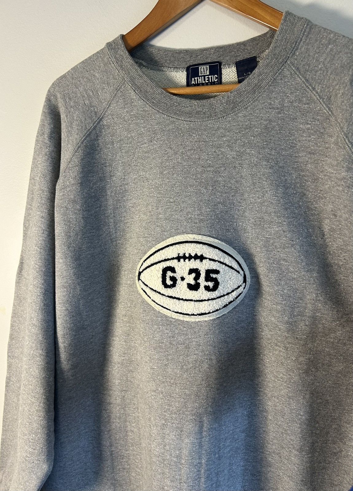 Gap Vintage GAP Athletic Men's Gray G-35 Sweatshirt Crewneck Size US L / EU 52-54 / 3 - 5 Thumbnail
