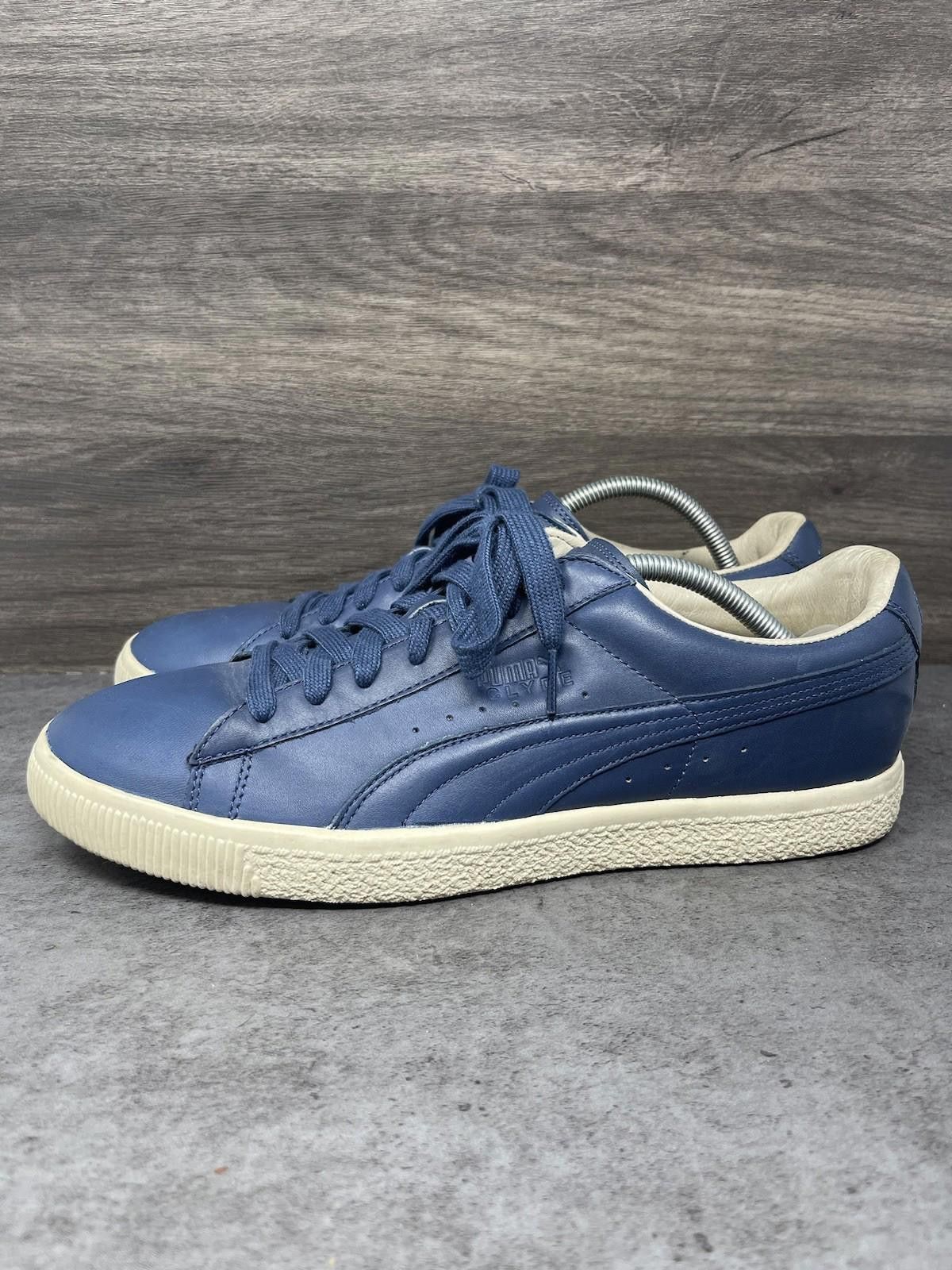 Blue Blue Japan × Puma Puma Clyde Blue Blue Japan MIJ | Grailed