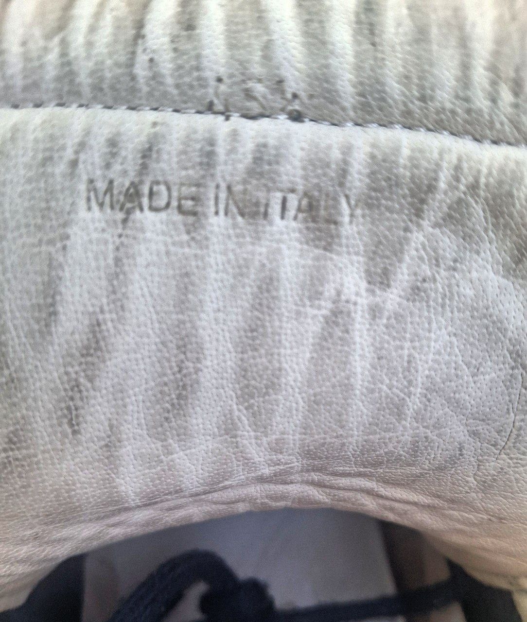 Maison Margiela Maison Margiela Future High Top Navy Leather Sneakers Size US 12.5 / EU 45-46 - 7 Thumbnail