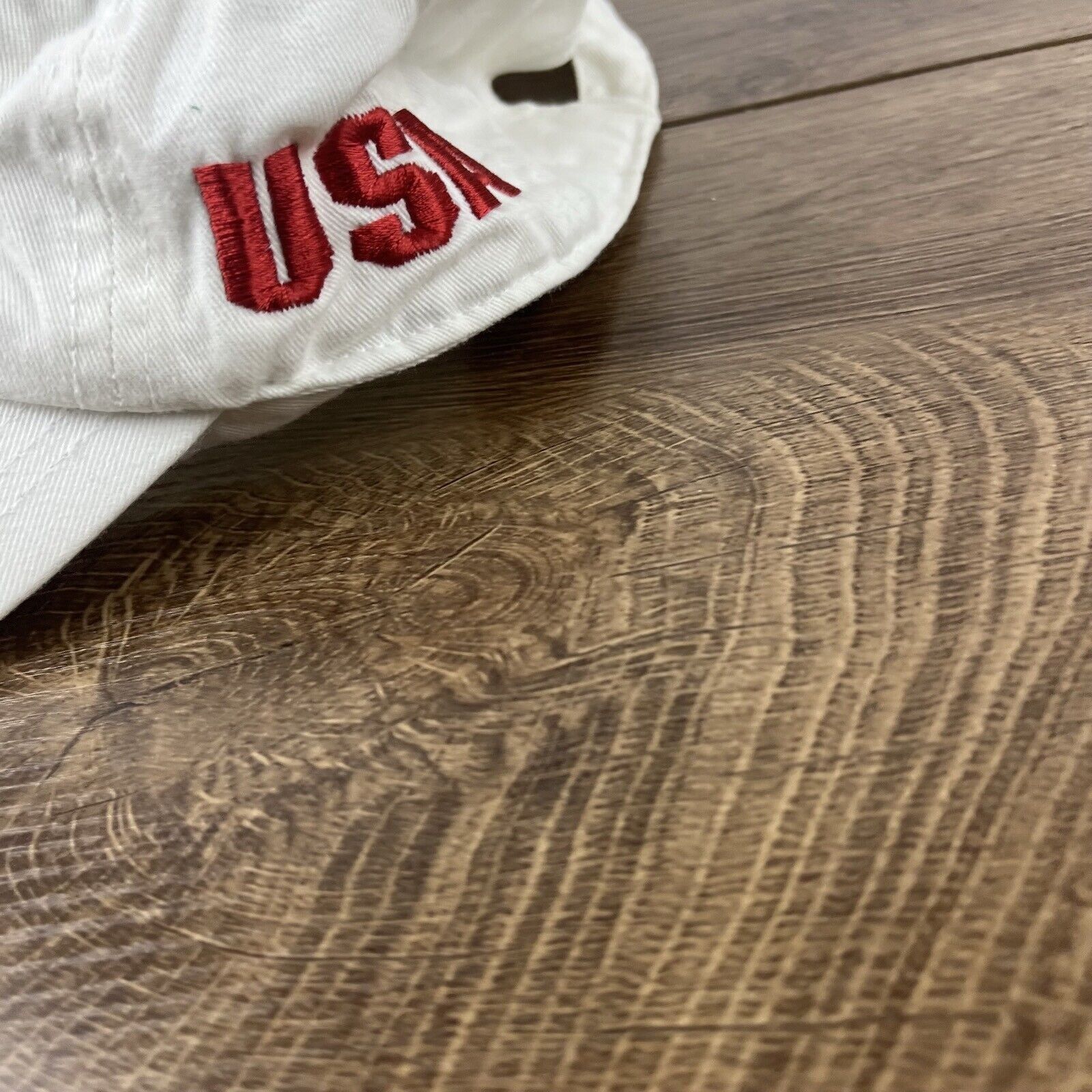 Other USA Flag Hat American Flag Adjustable Hat White Adjustable H Size ONE SIZE - 9 Thumbnail