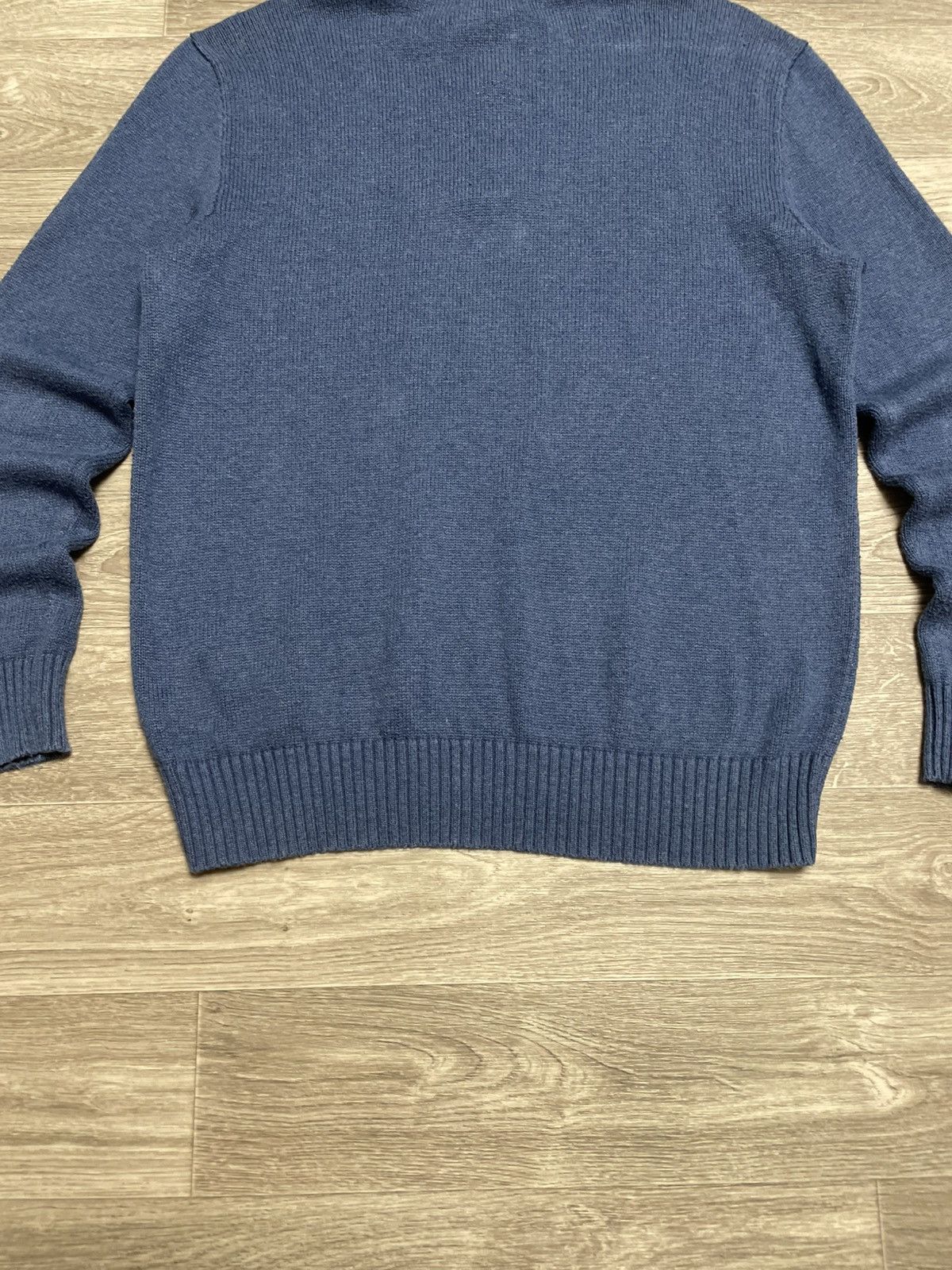 Polo Ralph Lauren Polo Ralph Lauren Half Button Knit Wool Sweater Pullover Size US L / EU 52-54 / 3 - 13 Thumbnail