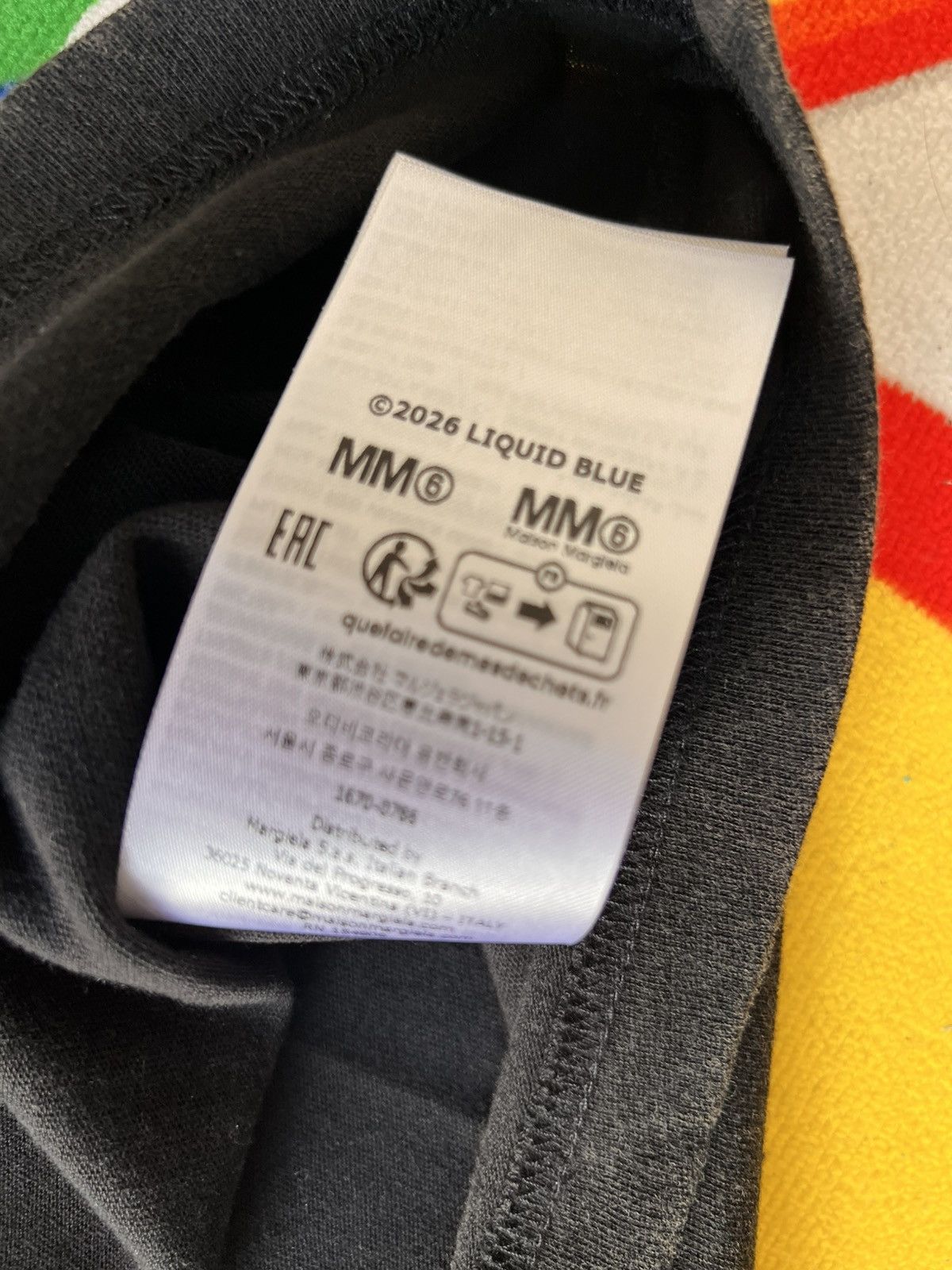 Maison Margiela × Supreme XL Supreme x MM6 Maison Margiela Split Graphic Top black red Size US XL / EU 56 / 4 - 25 Thumbnail