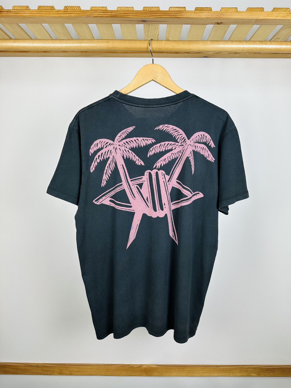 Allsaints × Vintage Allsaints Oversized Crew Graphic T-Shirt Size US S / EU 44-46 / 1 - 1 Thumbnail