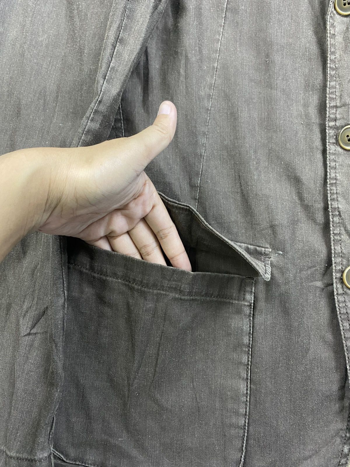 Designer × Patrick Cox × Vintage Vintage Patrick Cox Double Collar Buttoned Jacket Size US S / EU 44-46 / 1 - 5 Thumbnail