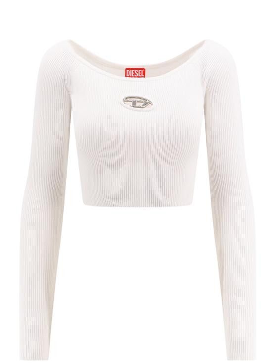 Diesel DIESEL Women Tops A141890DLAX 100 White Size M / US 6-8 / IT 42-44 - 1 Thumbnail