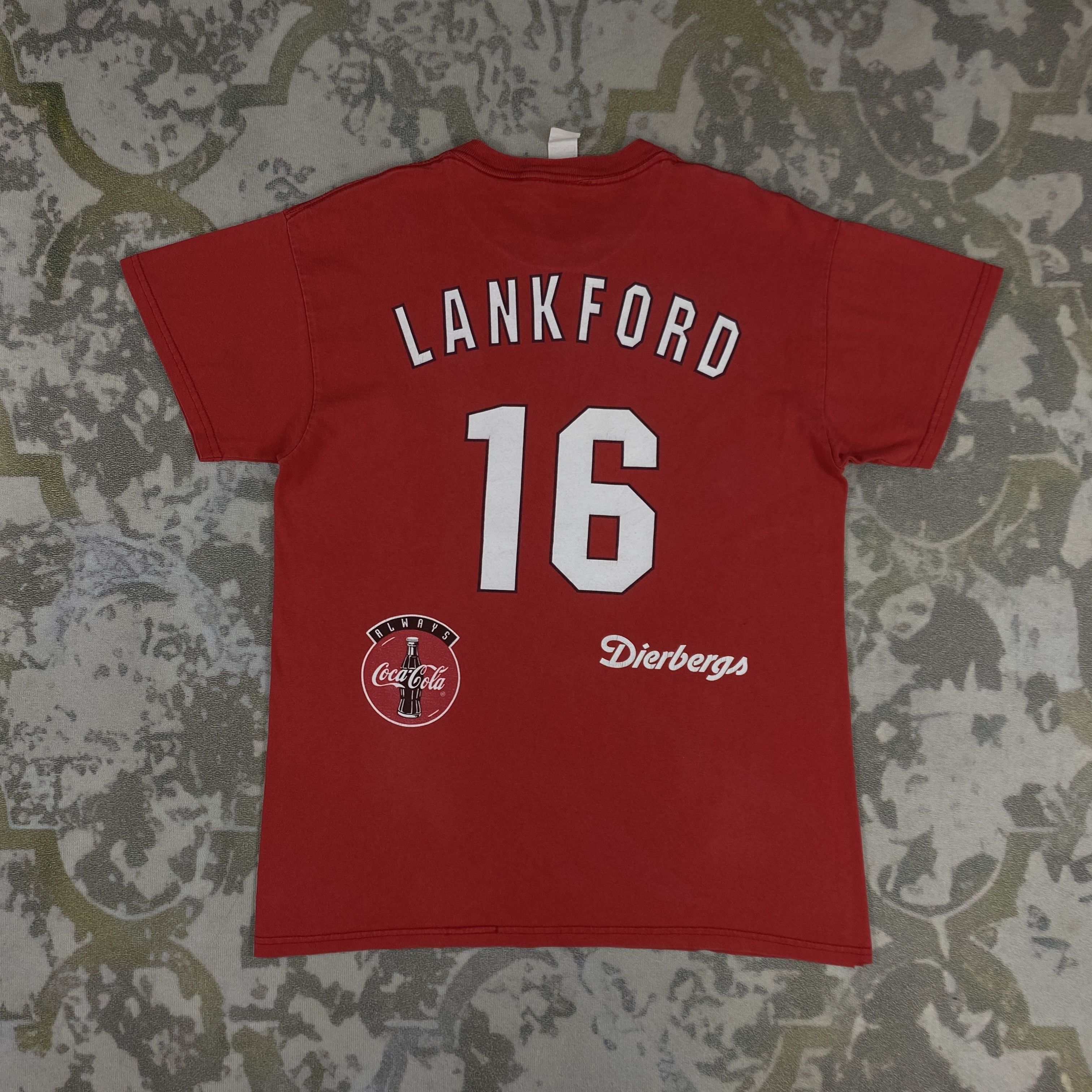 Coca Cola Vintage Cardinal MLB Medium T-Shirt - L095 Size US M / EU 48-50 / 2 - 2 Thumbnail