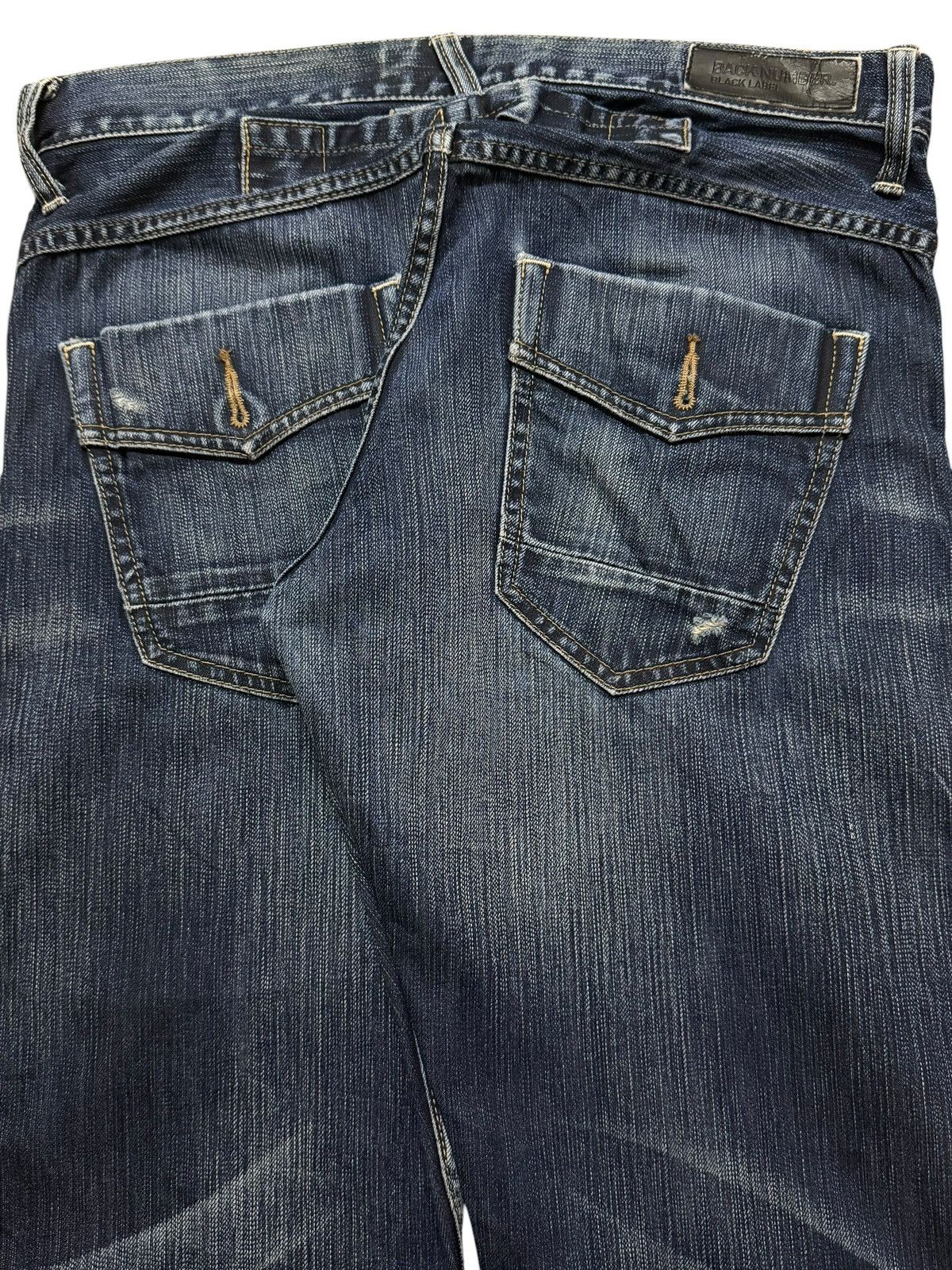Hysteric Glamour Vintage Y2K Japanese Brand Faded Wash Whiskers Distressed Size US 32 / EU 48 - 5 Thumbnail