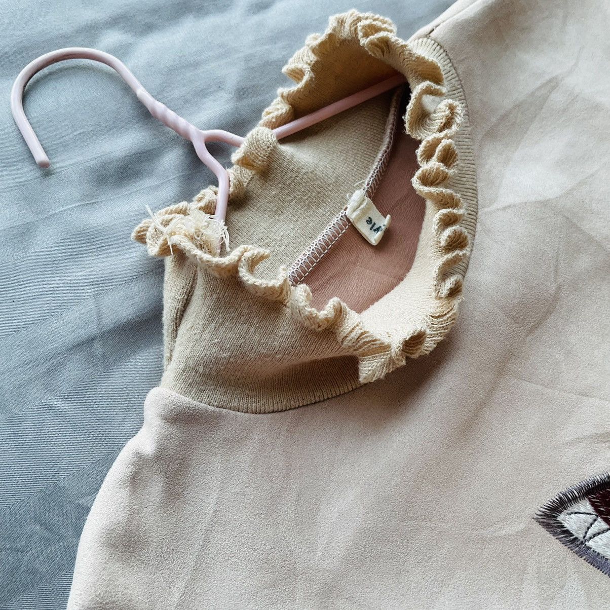 Beauty Beast × If Six Was Nine Japanese Ruffles Ribs Boxy Fits Crewneck Size M / US 6-8 / IT 42-44 - 4 Thumbnail