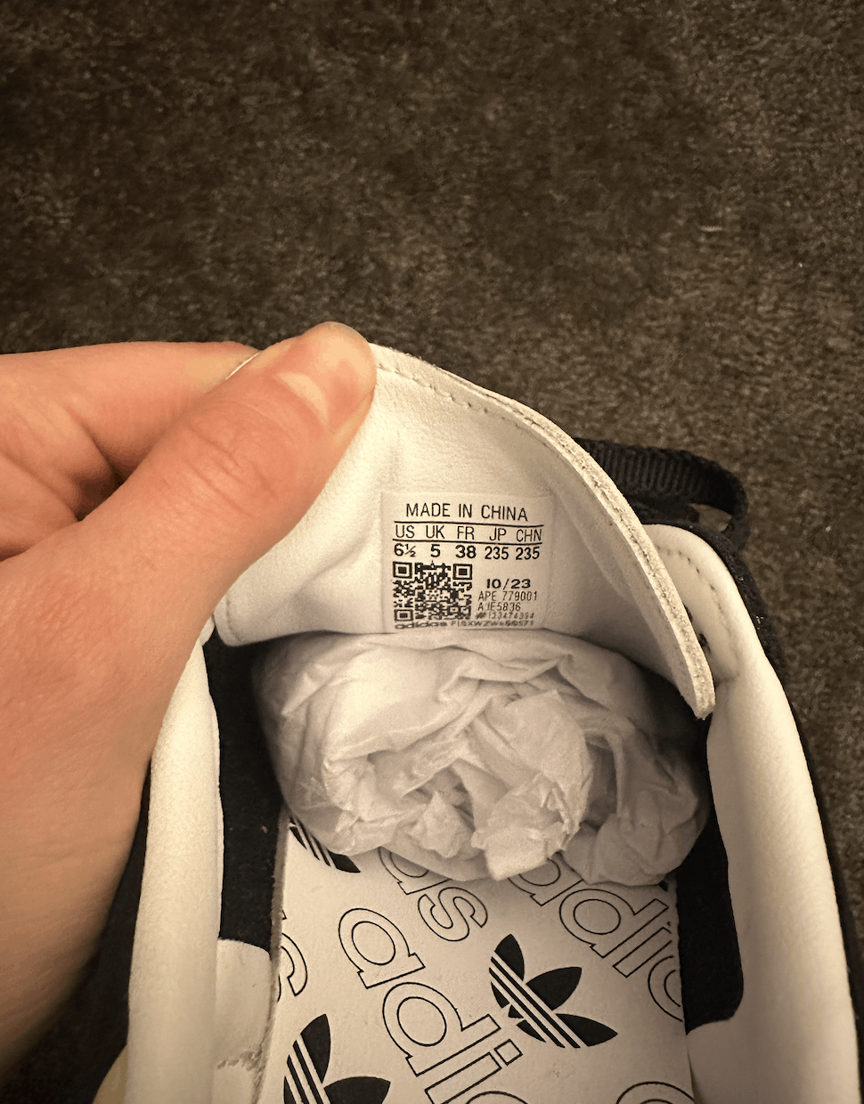 Adidas Samba OG Black Wonder White Size US 6.5 / IT 36.5 - 10 Thumbnail