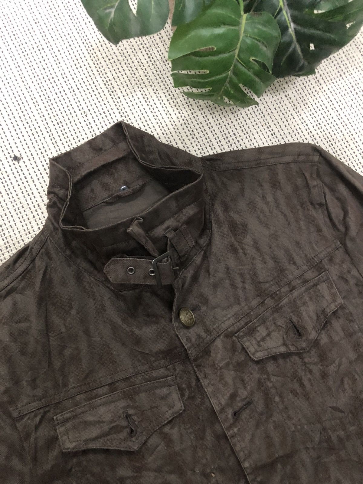 If Six Was Nine × Japanese Brand × Le Grande Bleu (L.G.B.) JAPANESE BRAND BONDAGE ACID WASH JACKET PUNK GOTHIC STYLE Size US M / EU 48-50 / 2 - 1 Thumbnail