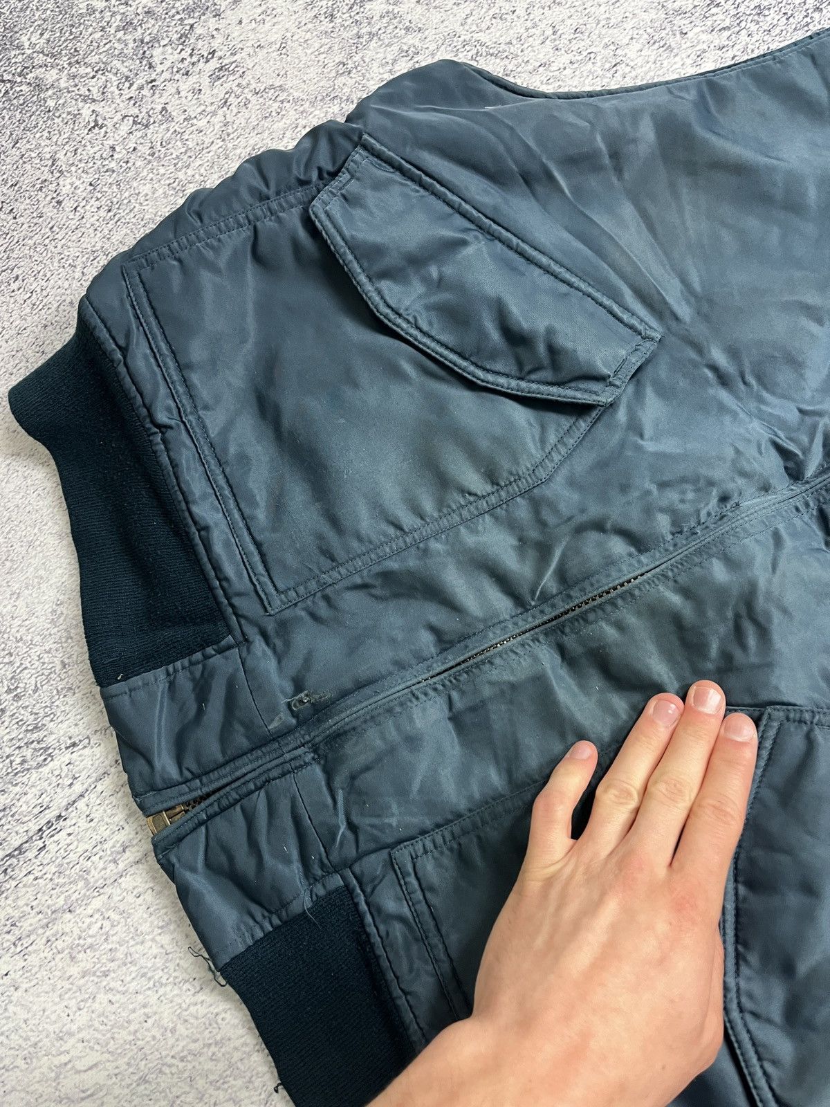 Japanese Brand × Vintage Vintage Military Vest Cold Weather Jacket Flyers CWU-36p Size US L / EU 52-54 / 3 - 12 Thumbnail