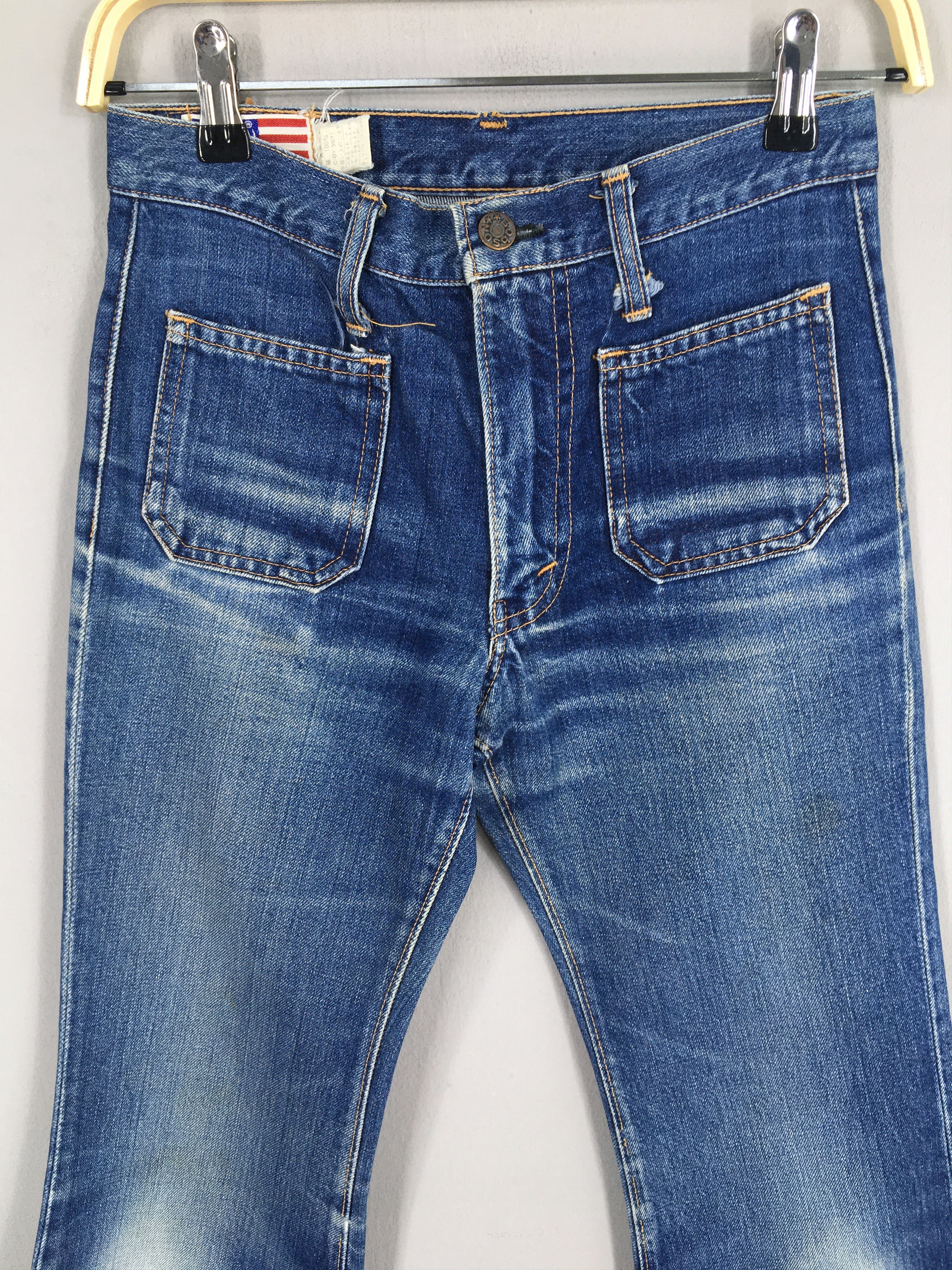 Edwin Size 25x26 Vintage 80s Bobson Bootcut Flared Jeans S1568 Size 25" / US 0 / IT 36 - 2 Thumbnail