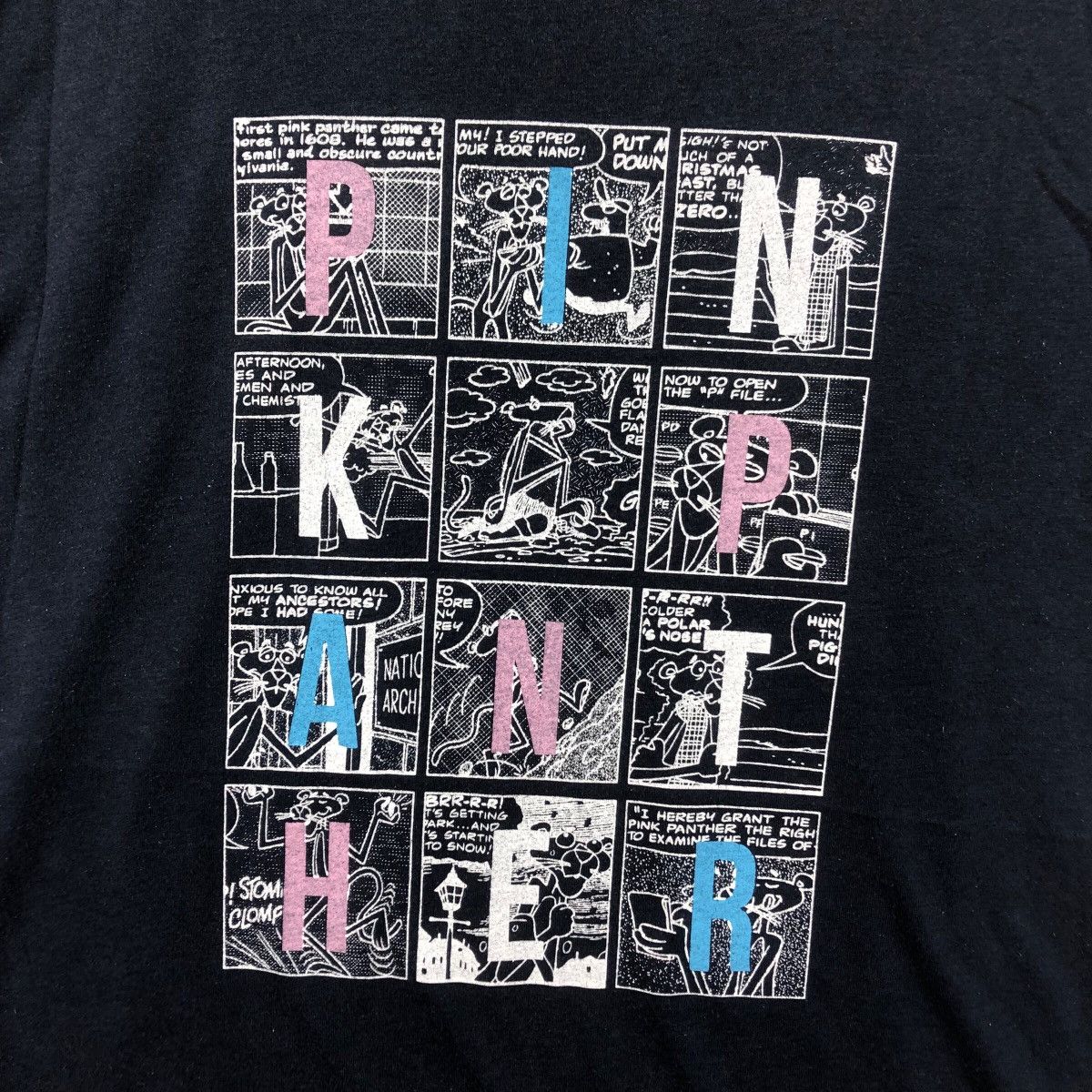 Vintage PINK PANTHER CARTOON 2019 Collection Animation Tee Shirt Top Size US XXL / EU 58 / 5 - 3 Thumbnail