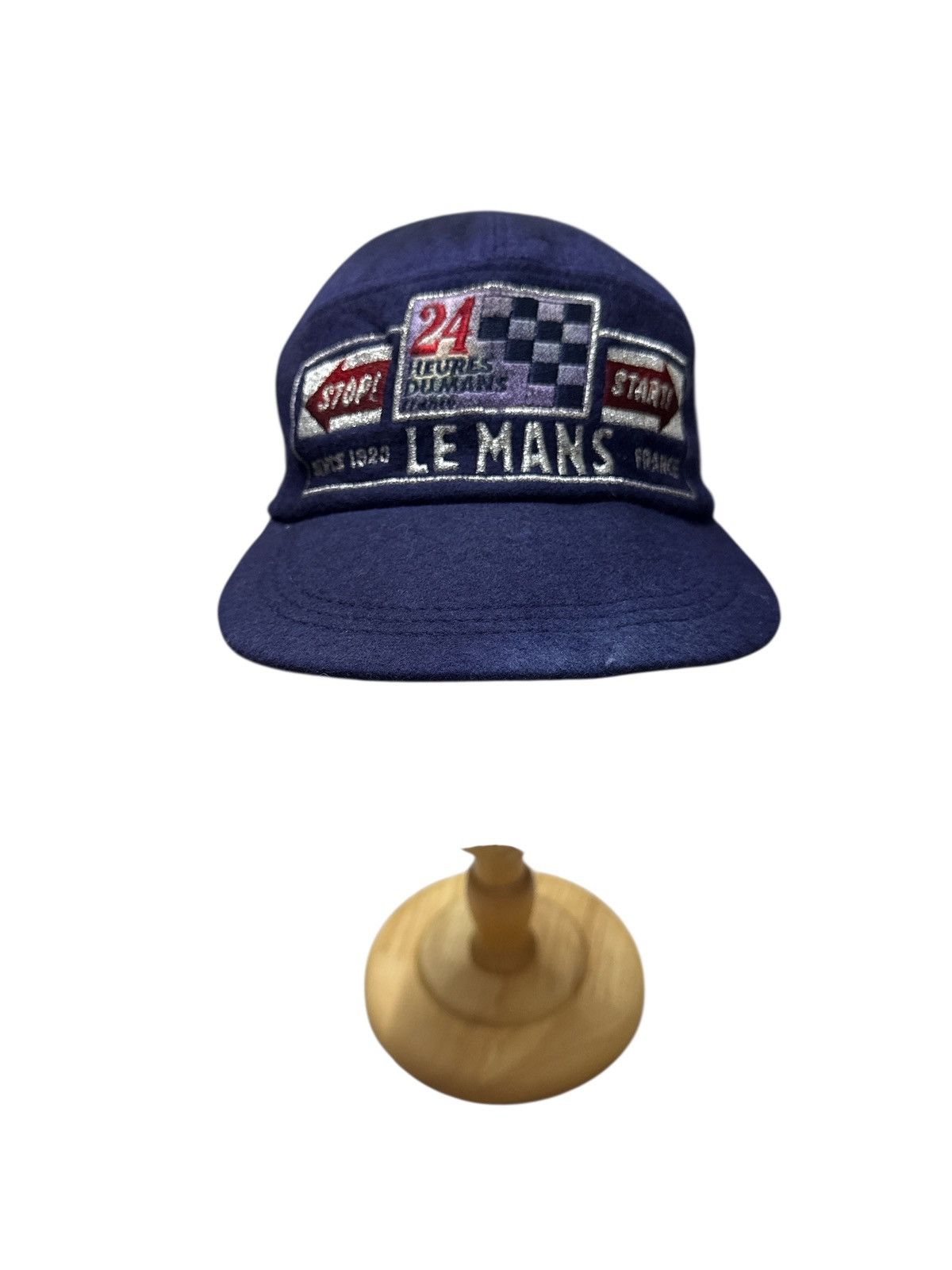 Vintage VINTAGE 1992 LE MANS 24 HOURES DU MANS FRANCE RACE CAP HAT Size ONE SIZE - 4 Thumbnail