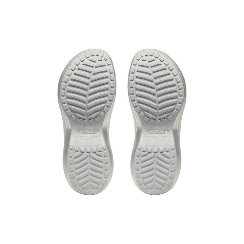 Balenciaga × Crocs o1tr1nto0426 Crocs™ Mule in Silver Size US 7 / IT 37 - 7 Thumbnail