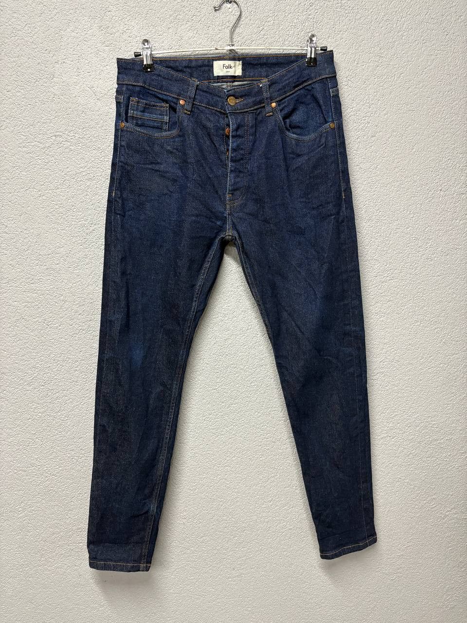 Folk Folk Selvedge mens jeans W 34 Size US 34 / EU 50 - 1 Thumbnail