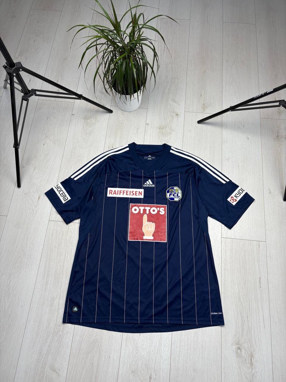 Adidas FC Luzern 2010/11 Away Football Soccer Shirt Jersey Adidas Size US XXL / EU 58 / 5 - 1 Thumbnail