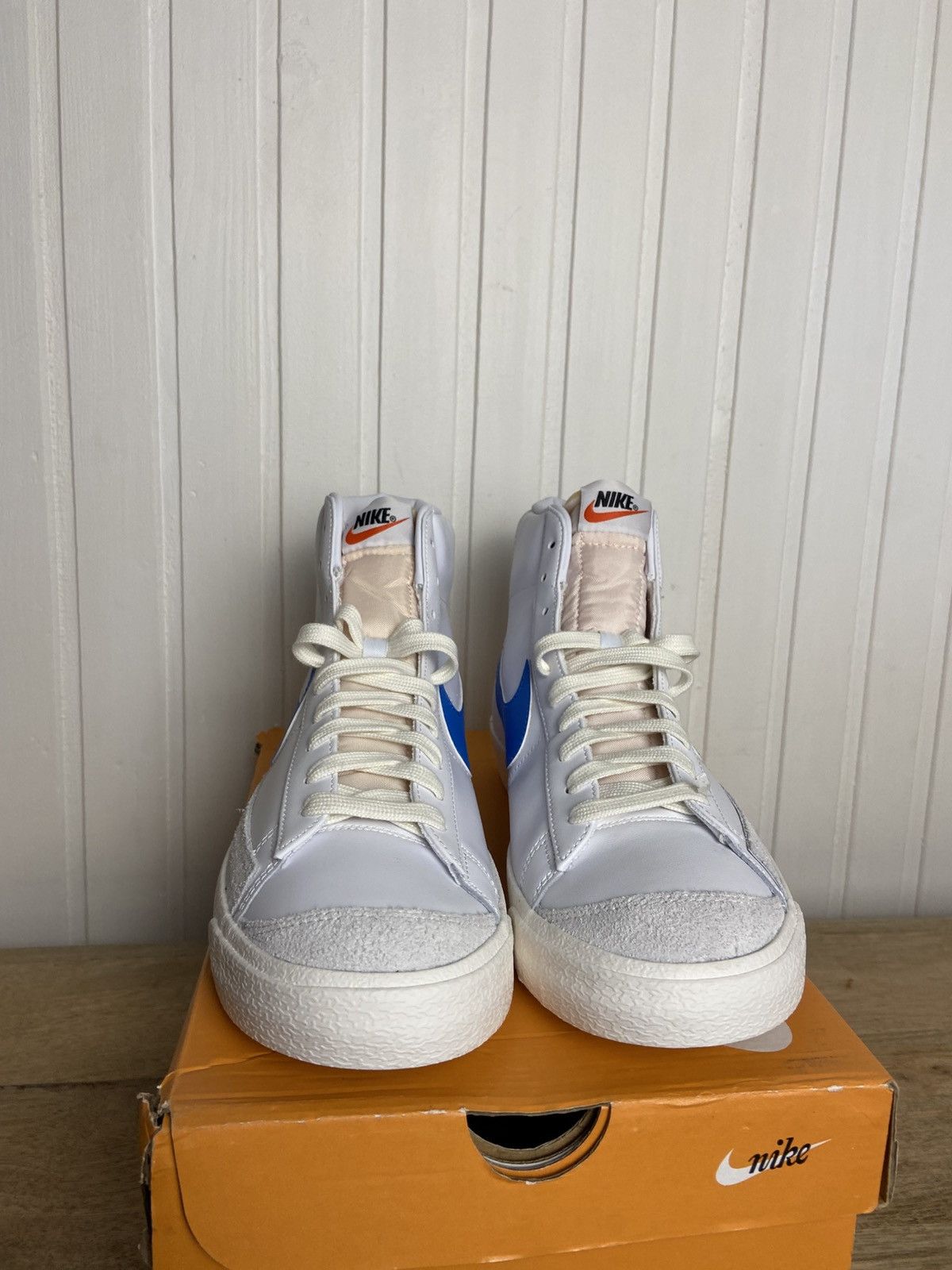 Nike New Nike Blazer Mid 77 Vintage Authentic White 11US Size US 11 / EU 44 - 2 Thumbnail