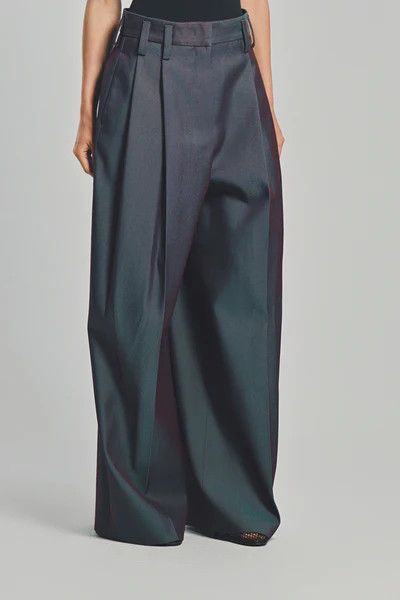 Jil Sander o1loc1c0426 Gabardine Trousers in Black Size 28" / US 6 / IT 42 - 5 Thumbnail
