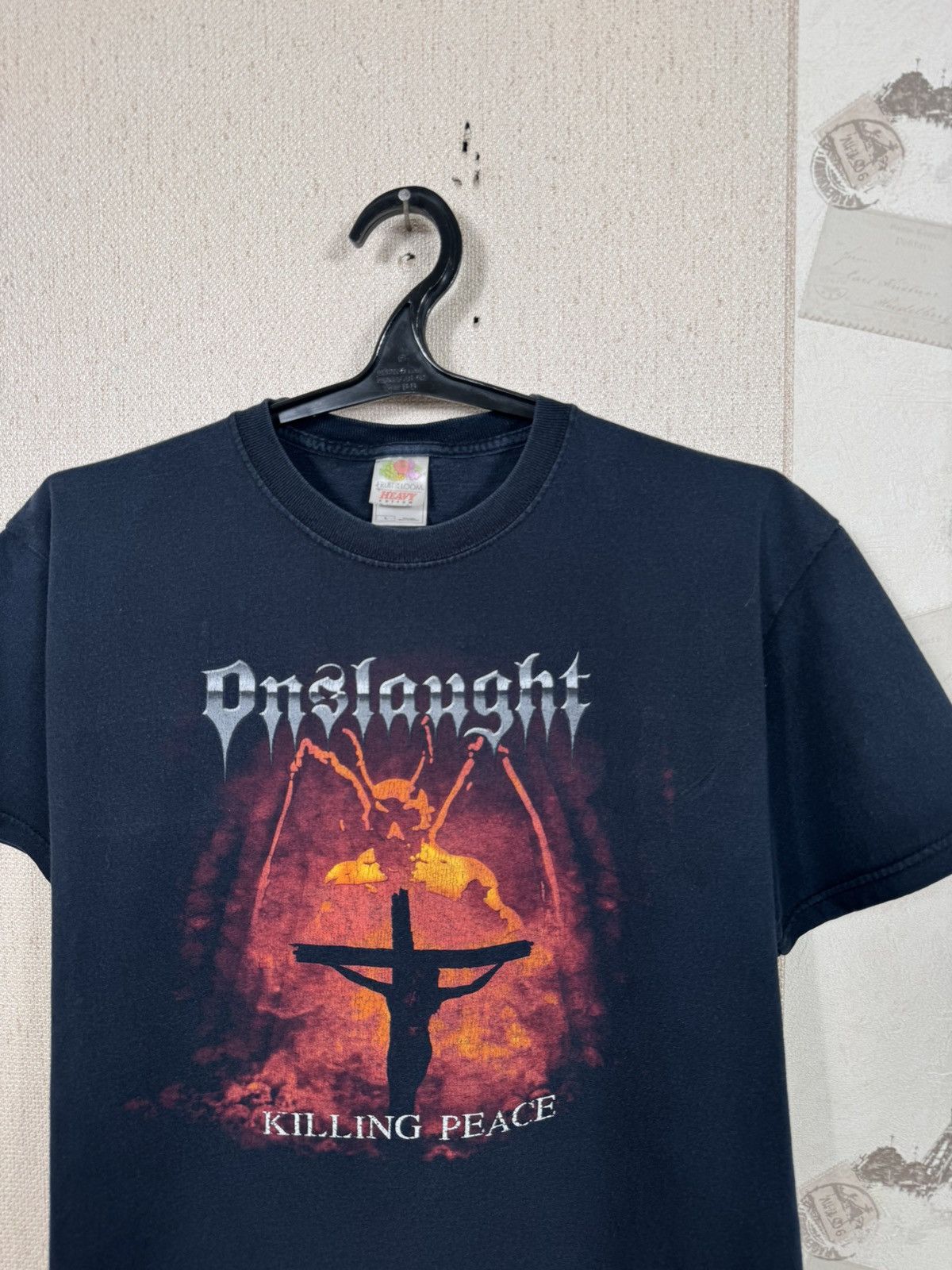 Other Vintage Onslaught T shirt Black Trash Metal Killing Place L Size US L / EU 52-54 / 3 - 7 Thumbnail
