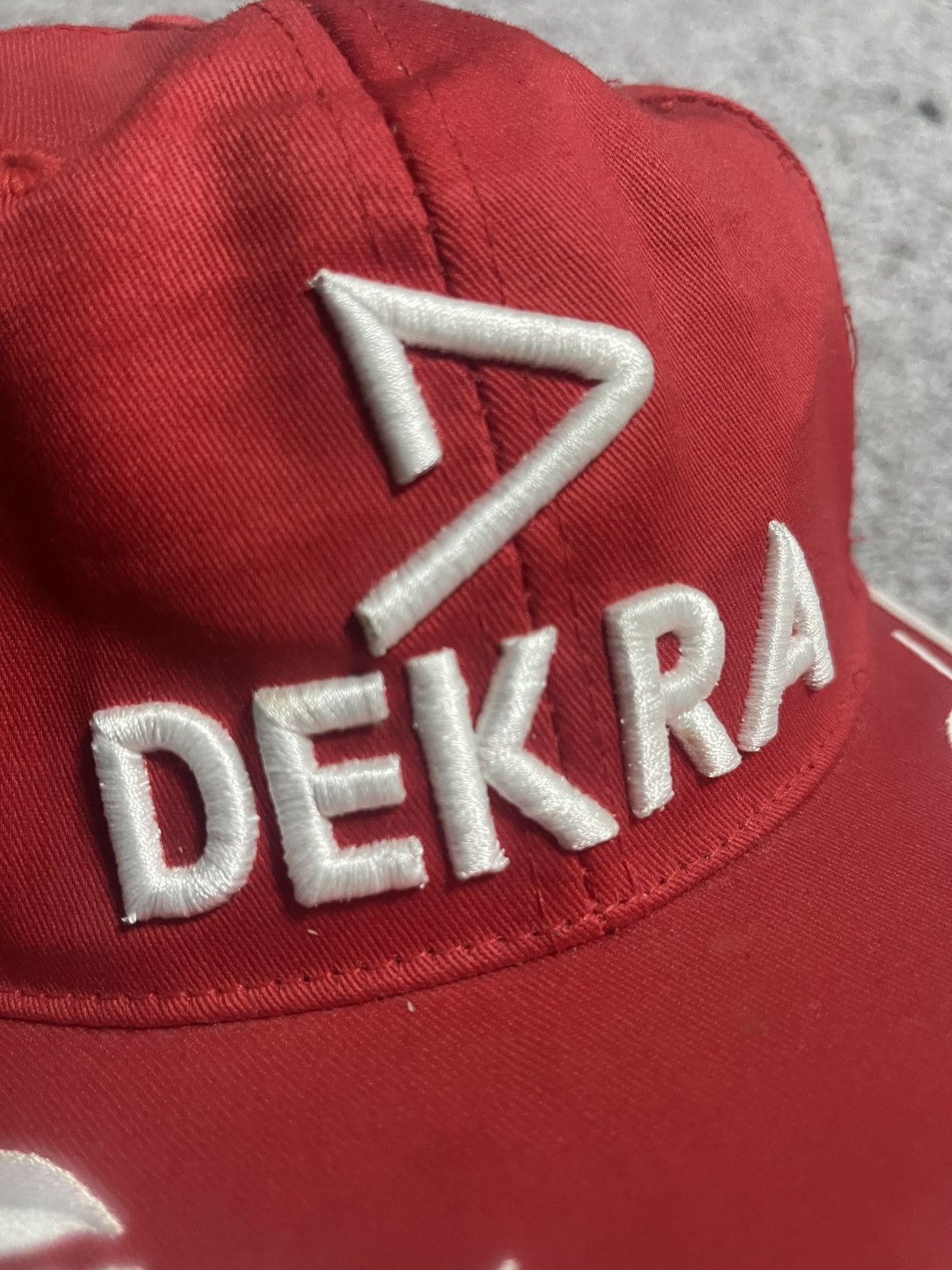 Ferrari FERRARI VINTAGE CAP DEKRA SCHUMACHER CAP FORMULA 1 Size ONE SIZE - 5 Thumbnail