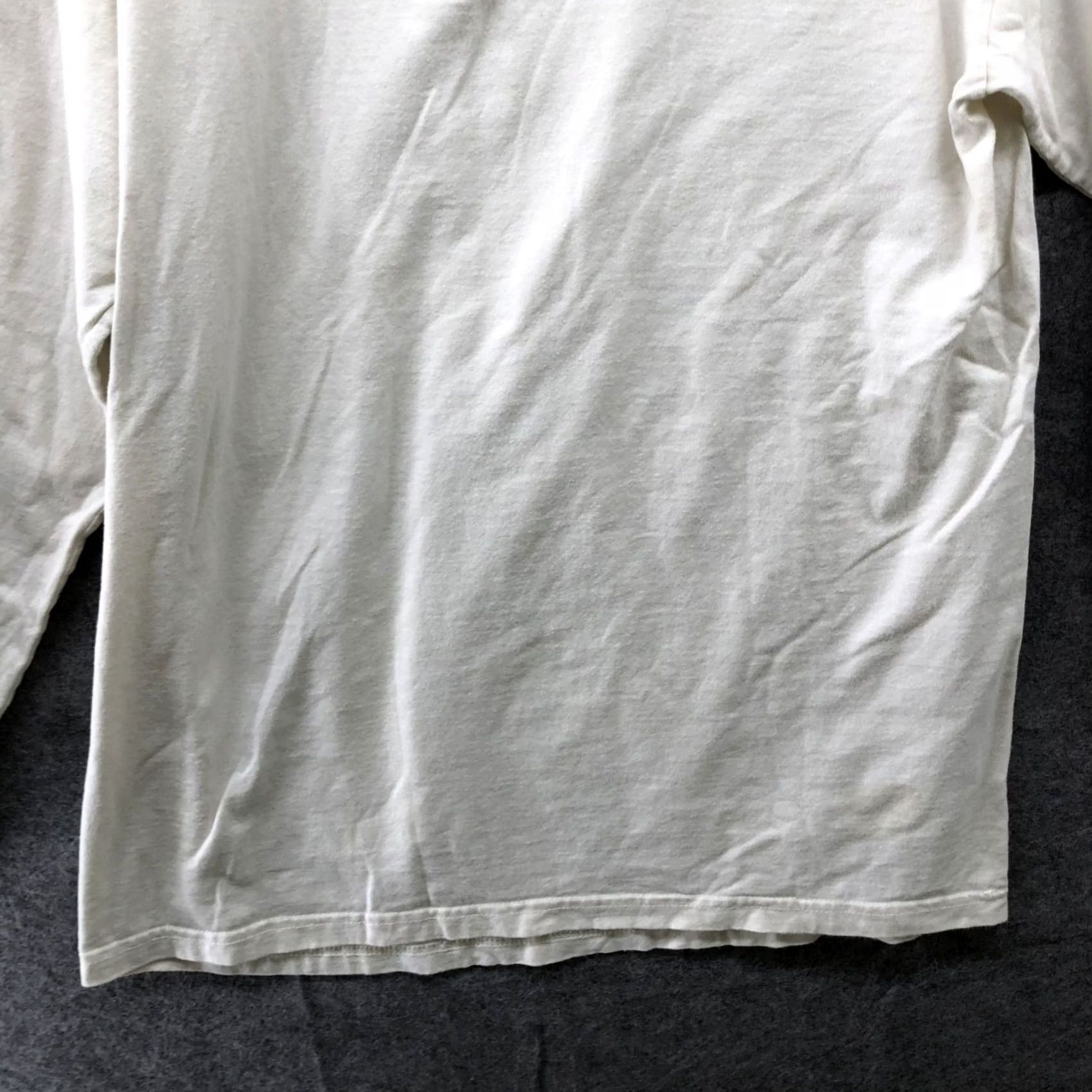 Vans Vans Old Skool Shirt Mens M Ivory Long Sleeve Classic Fit Crewneck Retro T Size US M / EU 48-50 / 2 - 4 Thumbnail