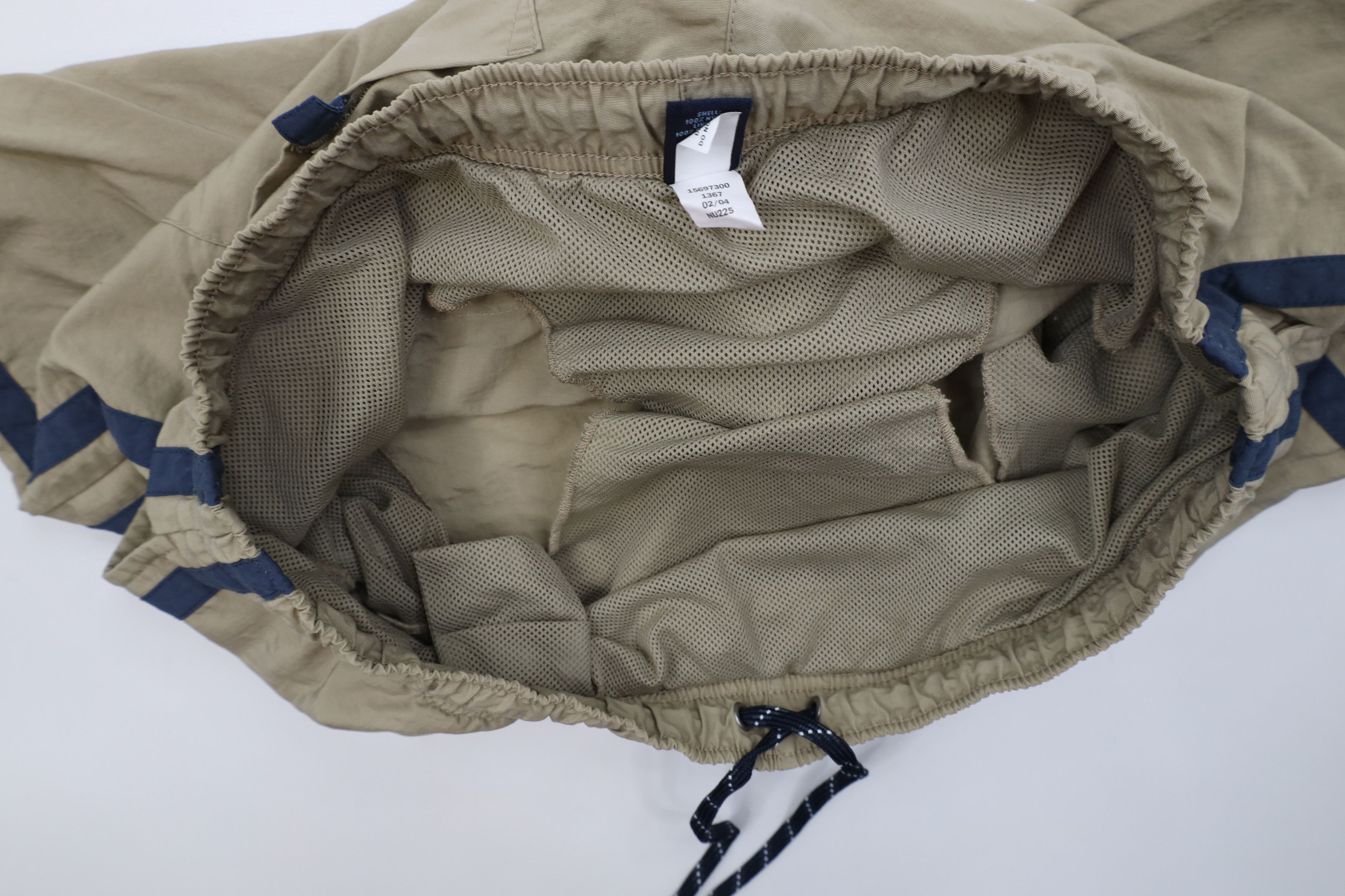 Gap Vintage Y2K 2004 Gap Spell Out Lined Above Knee Shorts Beige Size US 34 / EU 50 - 8 Thumbnail