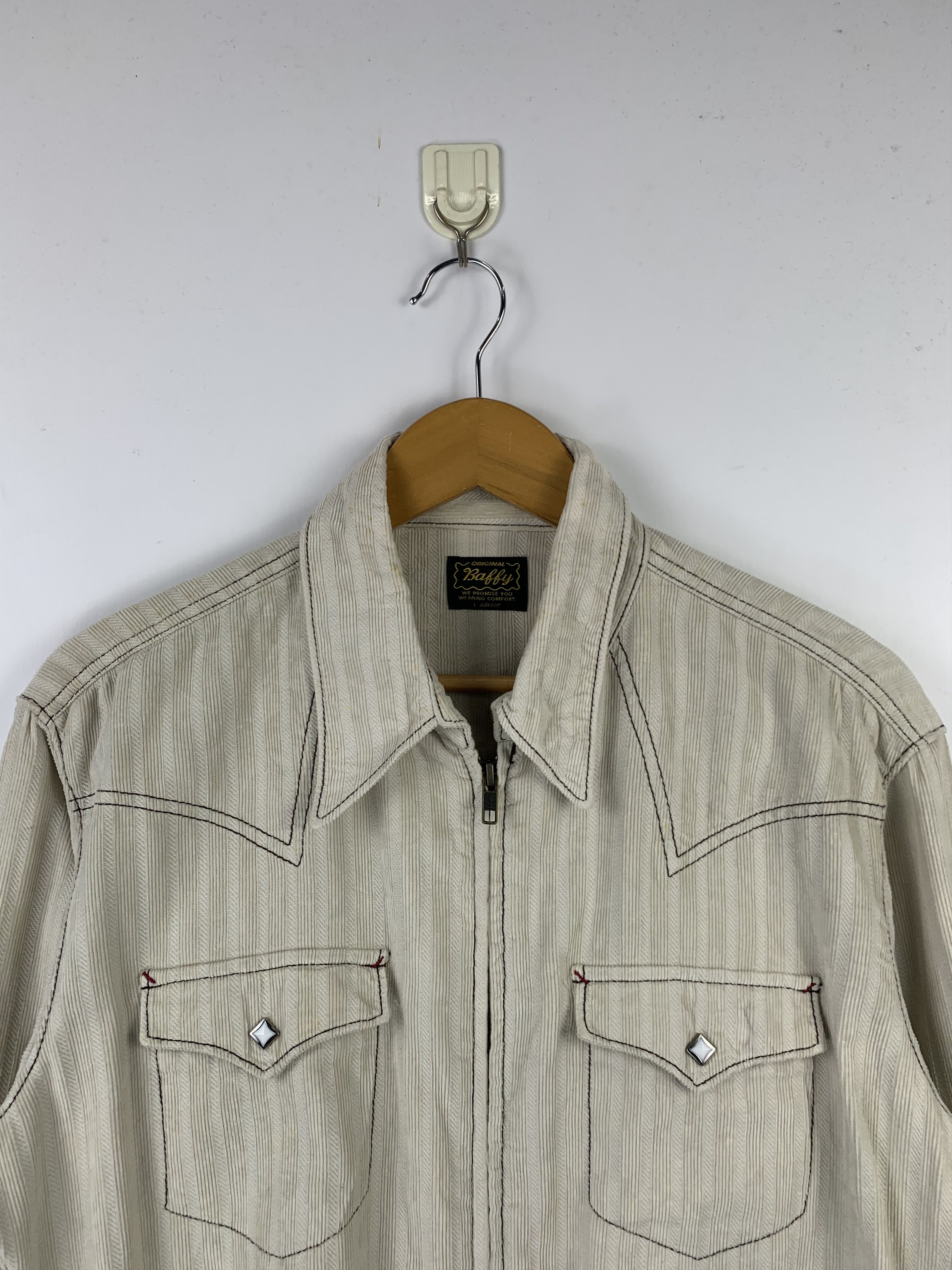 Japanese Brand Vintage Japanese Brand Western Denim Jacket J1585 Size US L / EU 52-54 / 3 - 2 Thumbnail