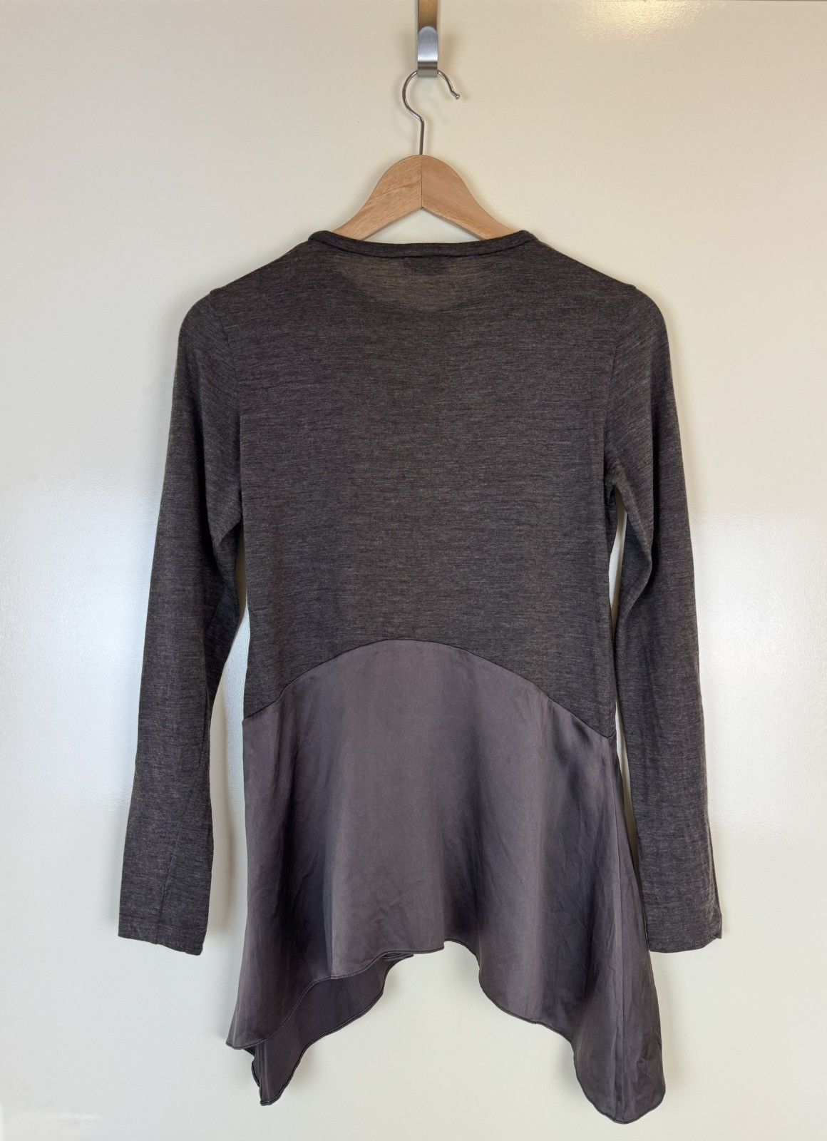 Brunello Cucinelli Brunello Cucinelli wool silk long sleeve top sweater brown S Size S / US 4 / IT 40 - 5 Thumbnail
