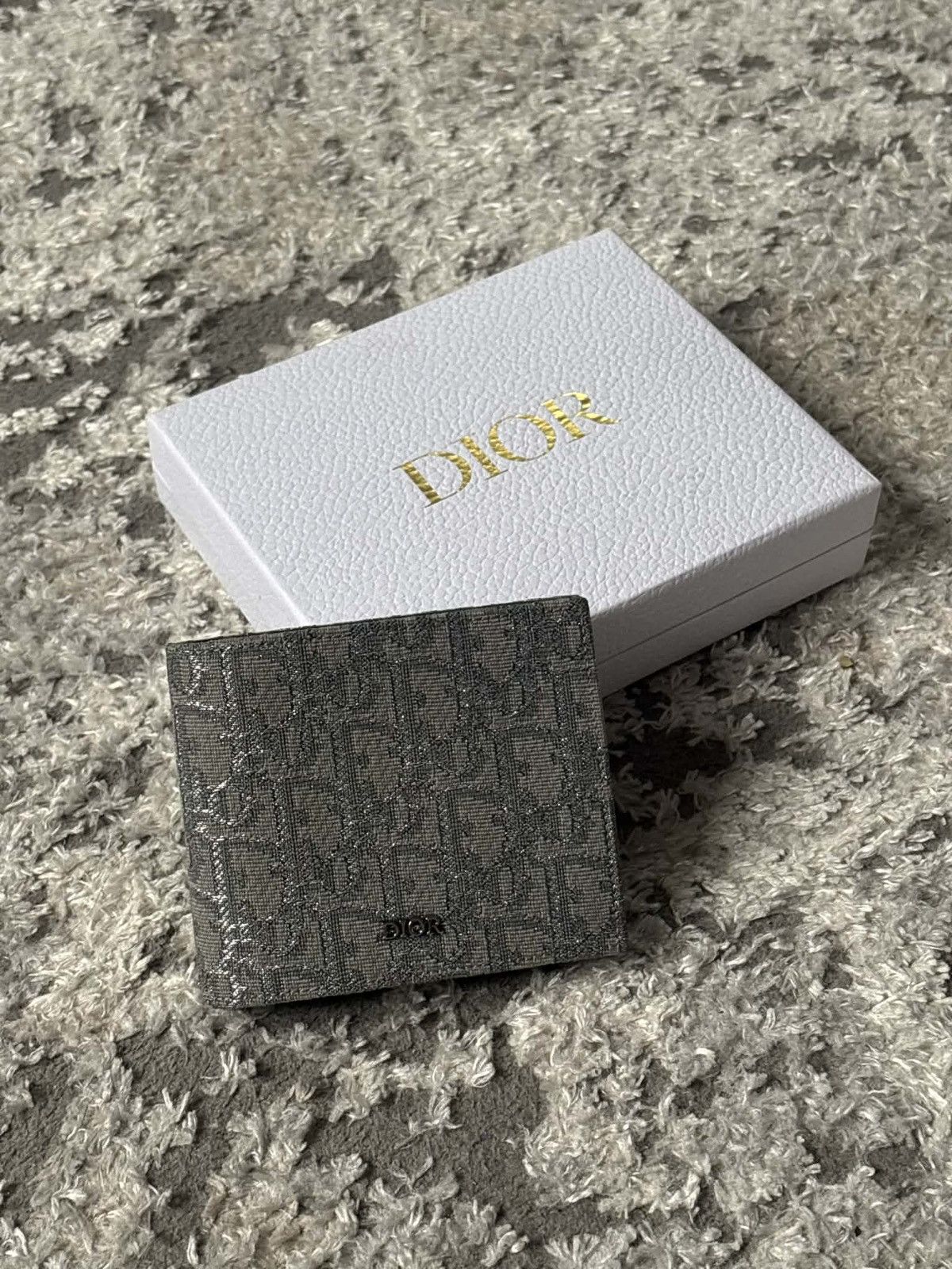 Dior Dior silver monogram wallet with coin pocket Size ONE SIZE - 1 Thumbnail