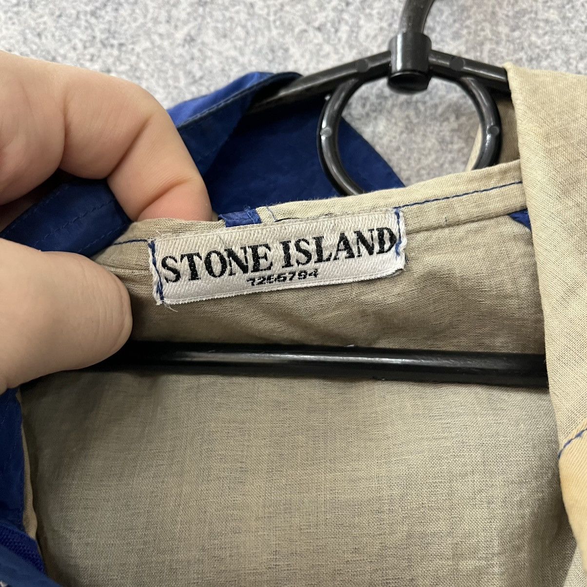 Stone Island Rare Vintage Stone Island jacket soft shell Nylon Blue Size US L / EU 52-54 / 3 - 22 Thumbnail