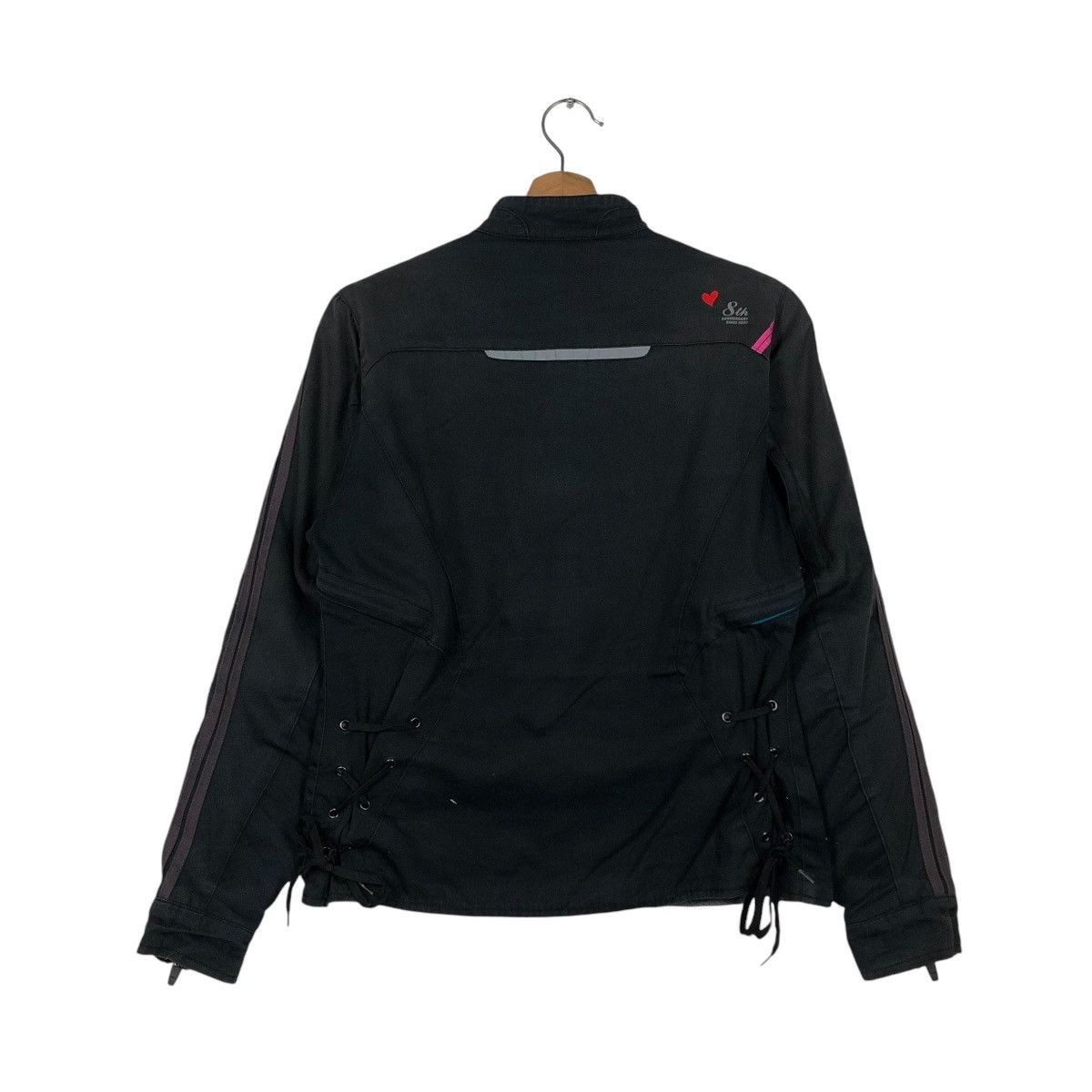 Japanese Brand 🔥VINTAGE BIKER RACING JACKET MOTOR HEAD RICH BLACK KADOYA Size US M / EU 48-50 / 2 - 10 Thumbnail