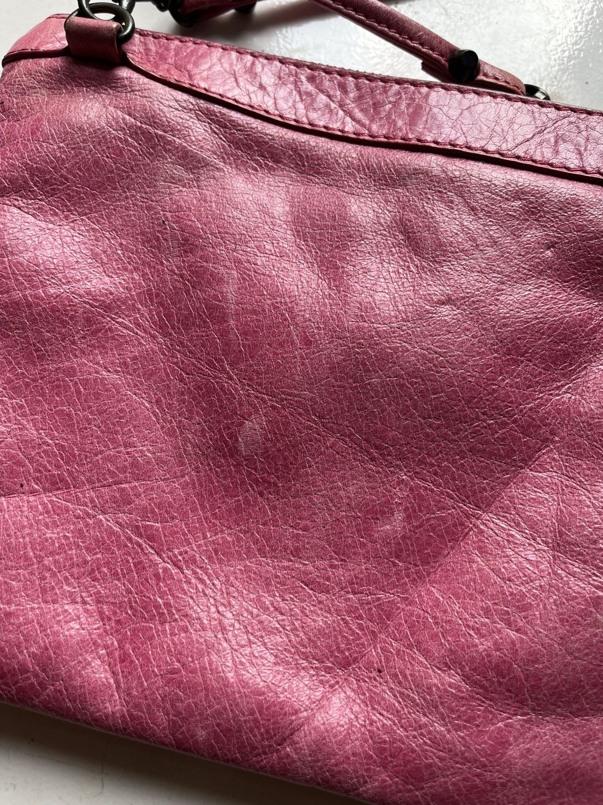 Vintage Pink city leather mini bag Size ONE SIZE - 7 Thumbnail