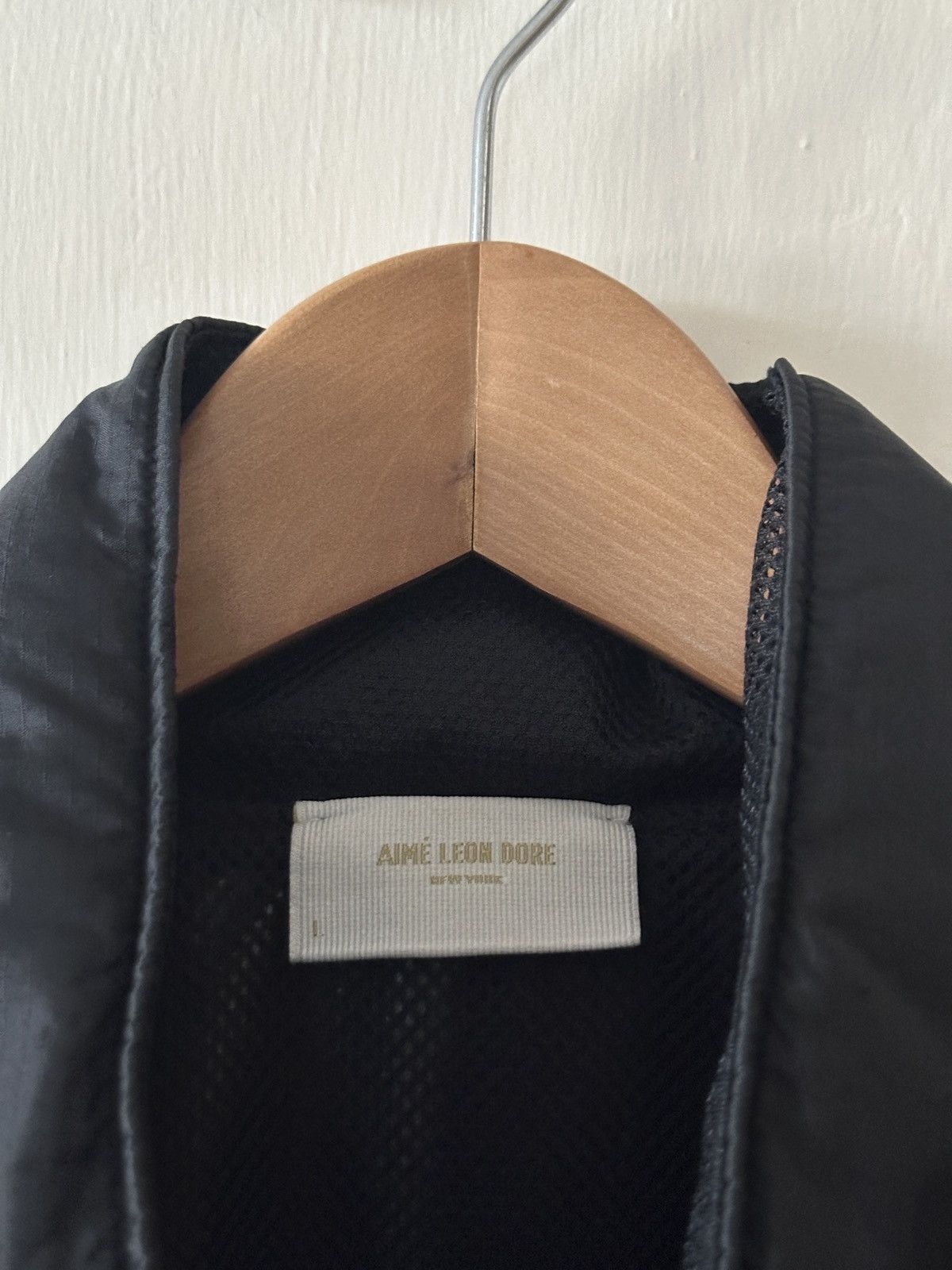 Aime Leon Dore Aime Leon Dore SS25 black micro logo nylon jacket Size US L / EU 52-54 / 3 - 2 Thumbnail