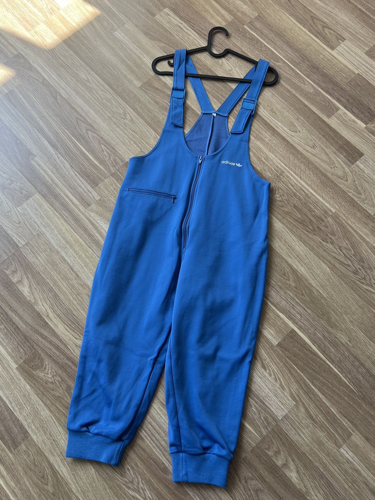 Adidas Vintage Adidas 80s Blue Track Suit Size 52 Made In Austria Size US M / EU 48-50 / 2 - 11 Thumbnail